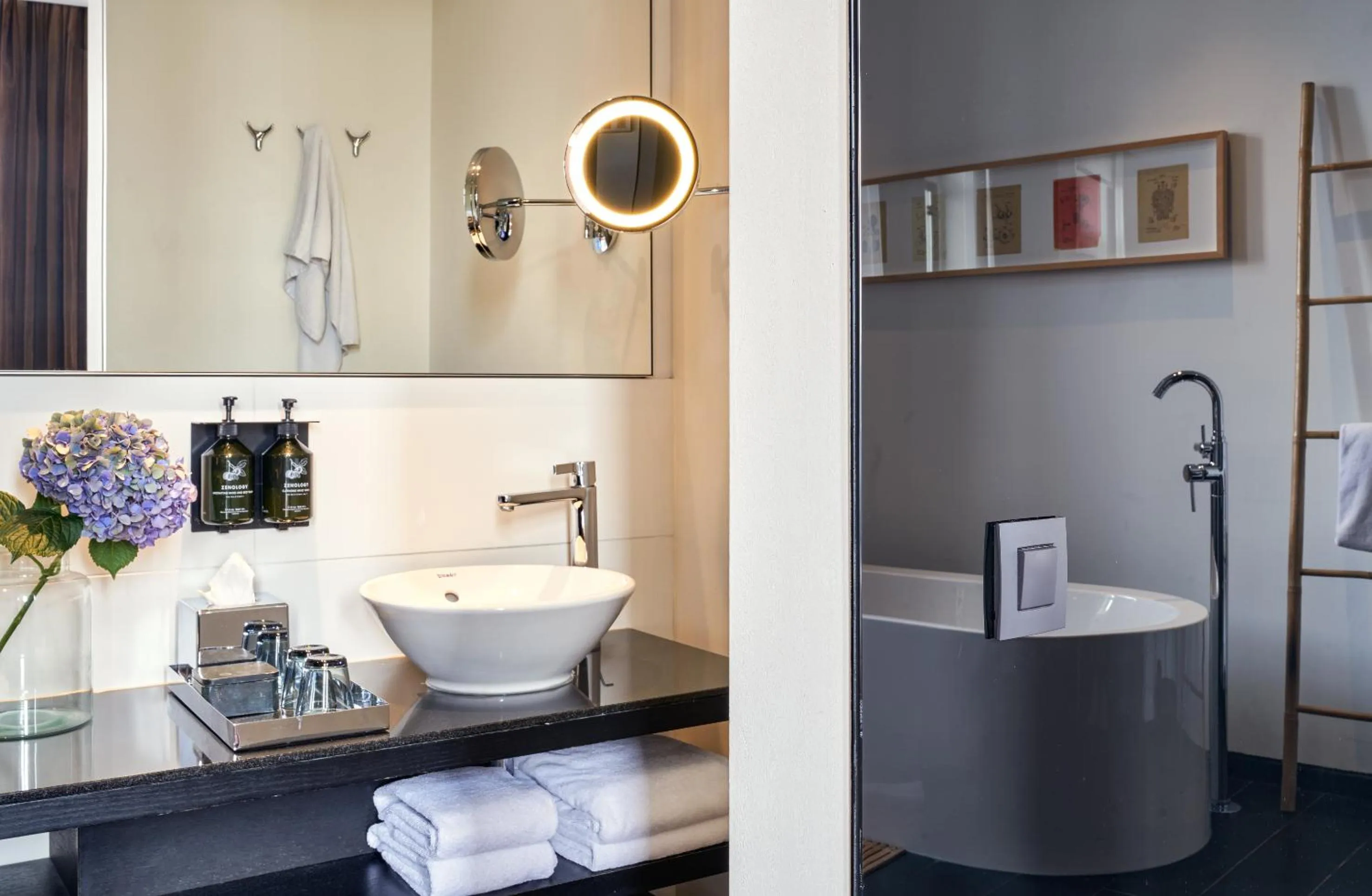 Bathroom in Sir Albert Hotel, part of Sircle Collection
