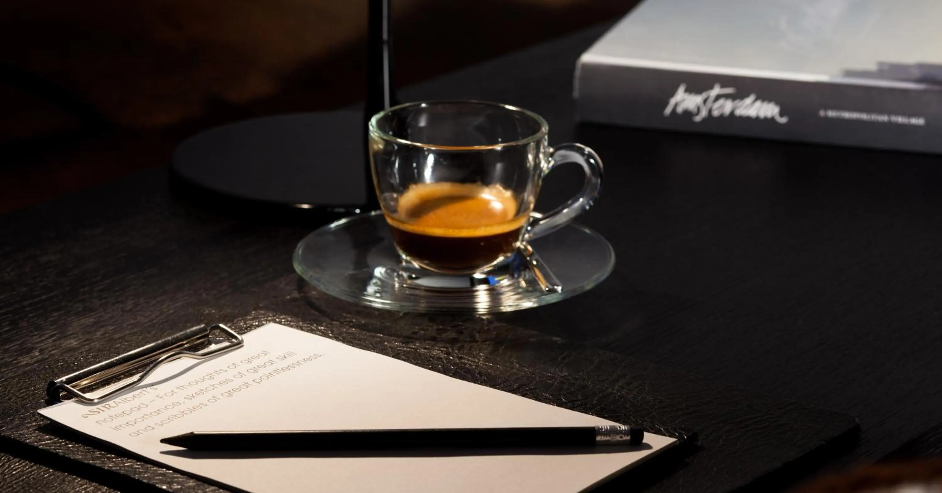 Food and drinks in Sir Albert Hotel, part of Sircle Collection