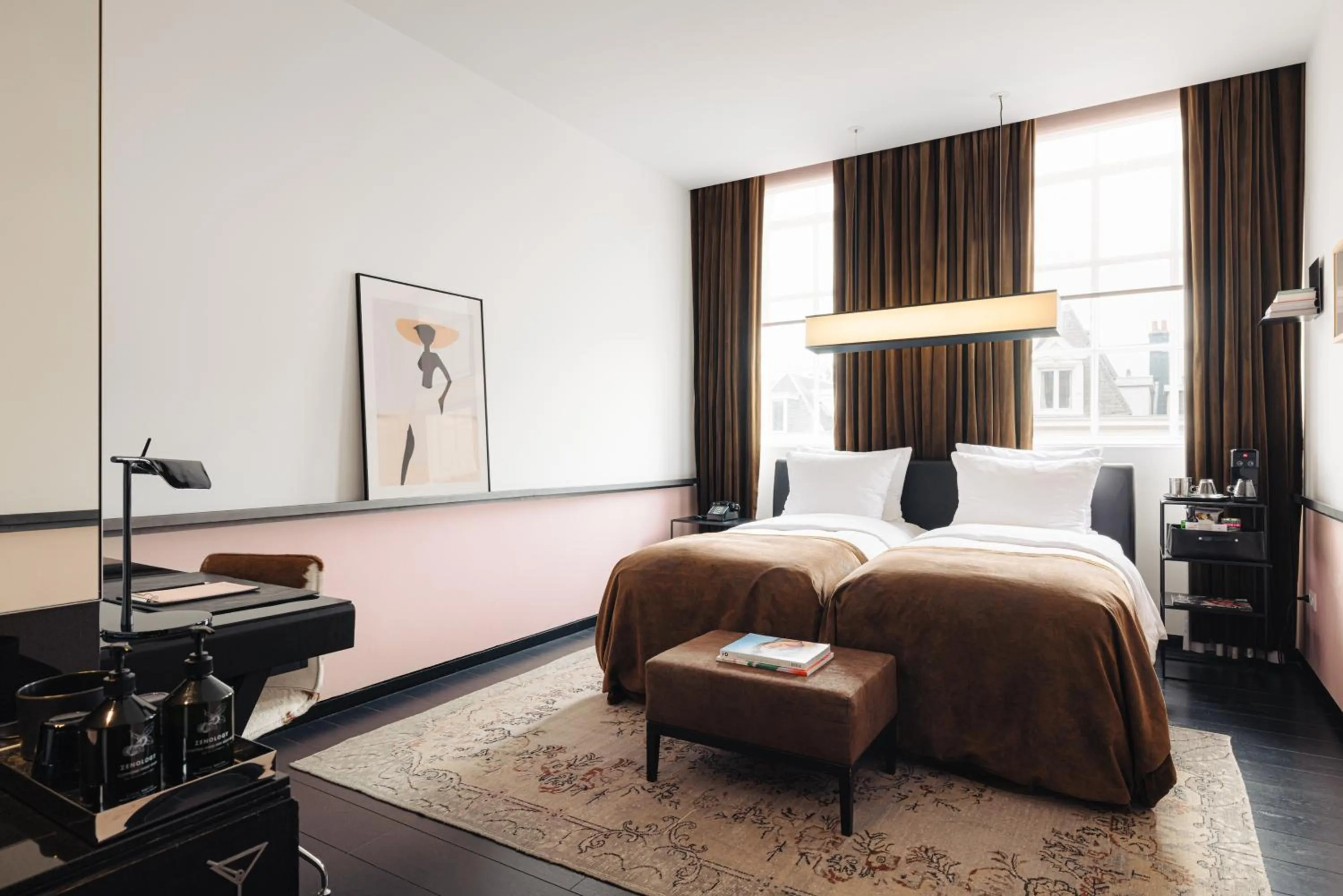 Bedroom, Bed in Sir Albert Hotel, part of Sircle Collection