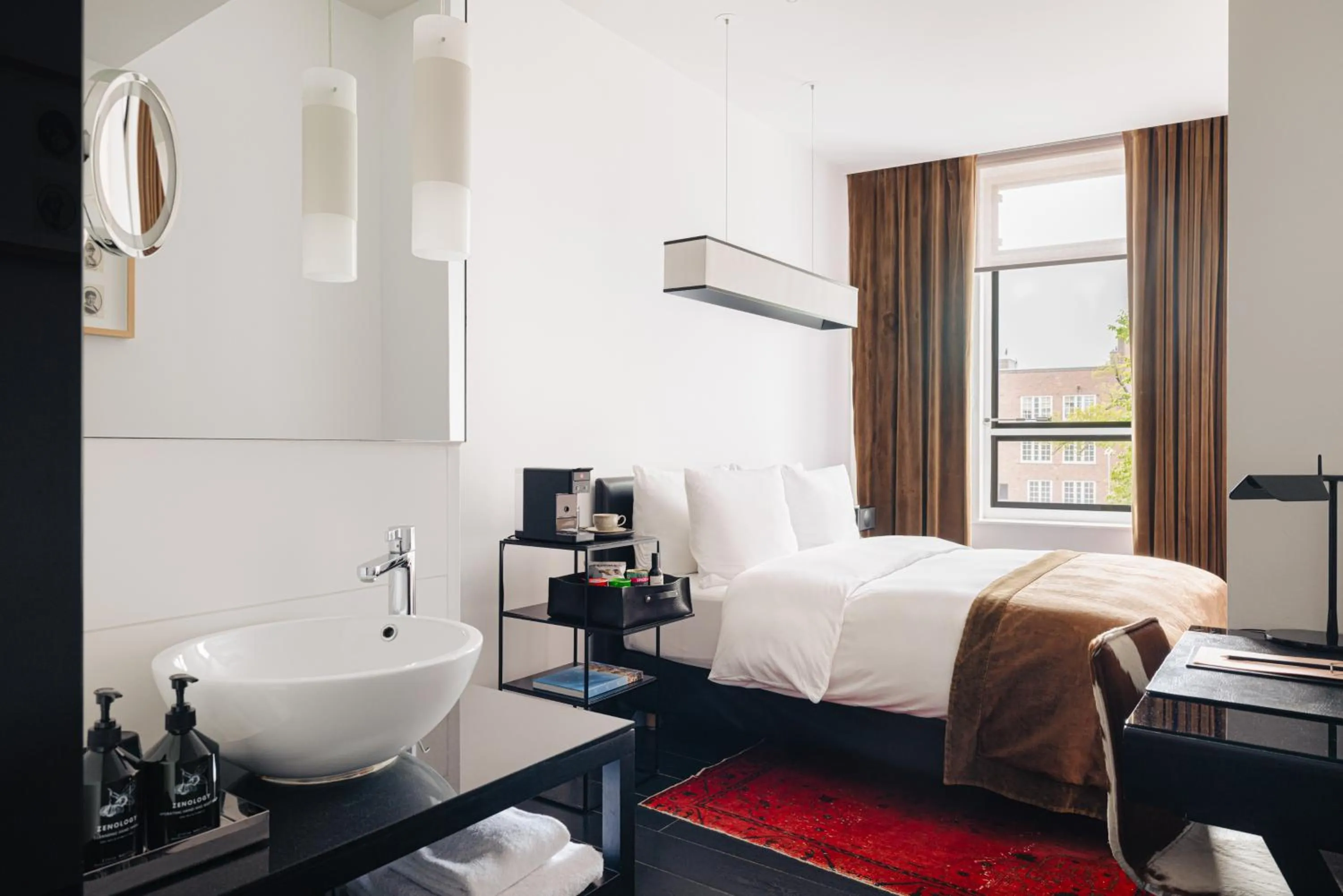 Bedroom, Bed in Sir Albert Hotel, part of Sircle Collection