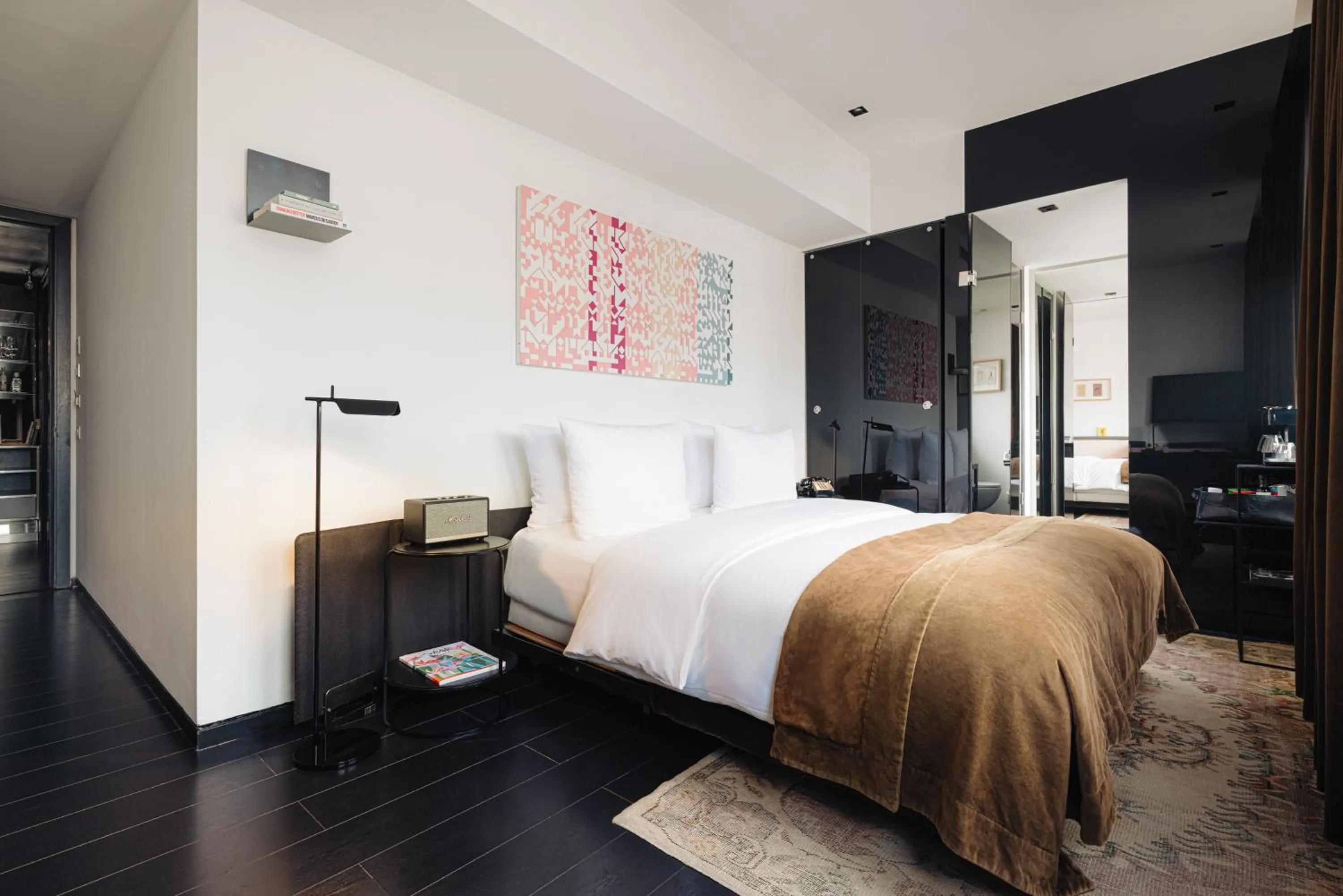 Bed in Sir Albert Hotel, part of Sircle Collection