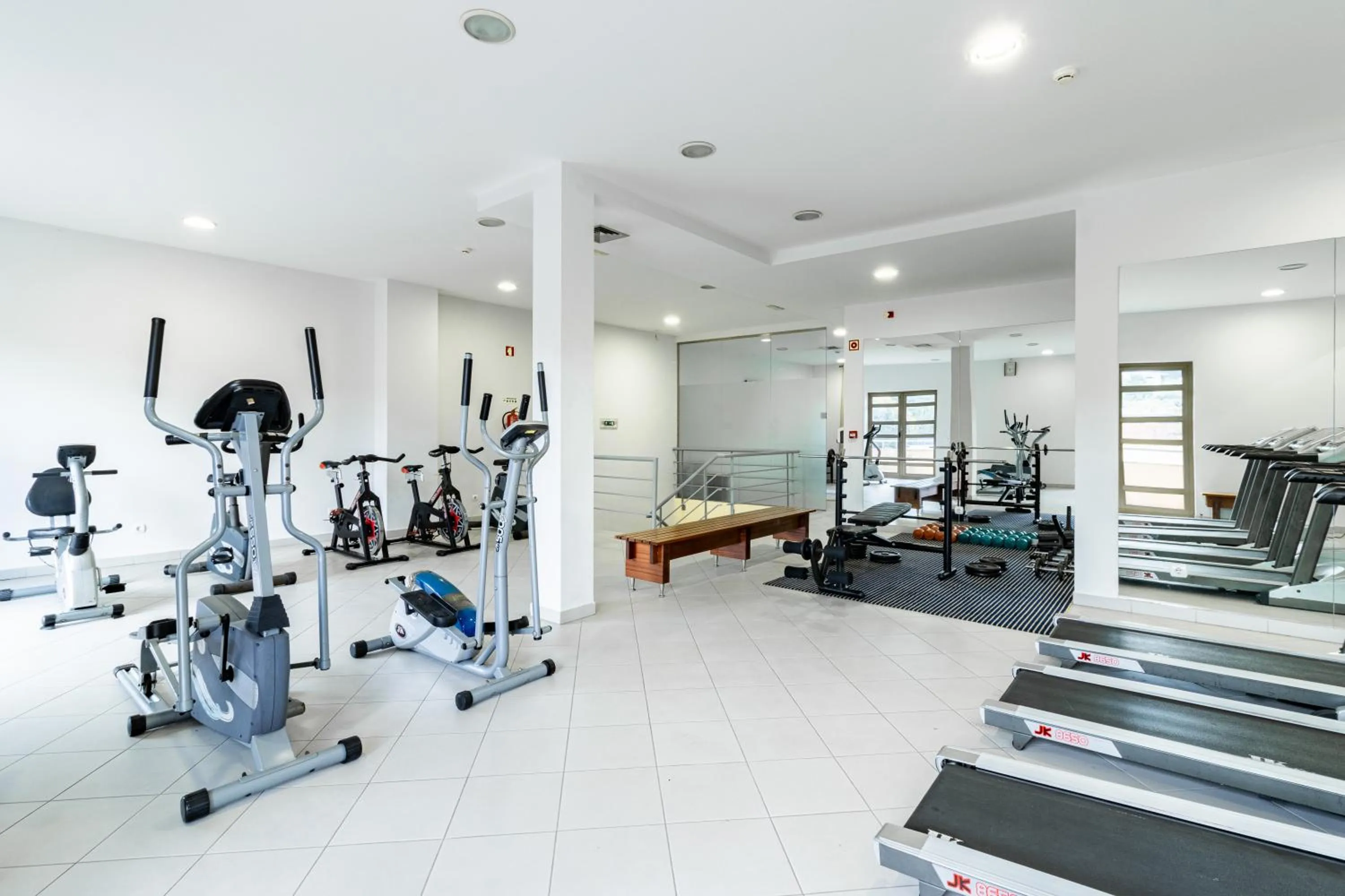Fitness centre/facilities in Hotel La Fontaine