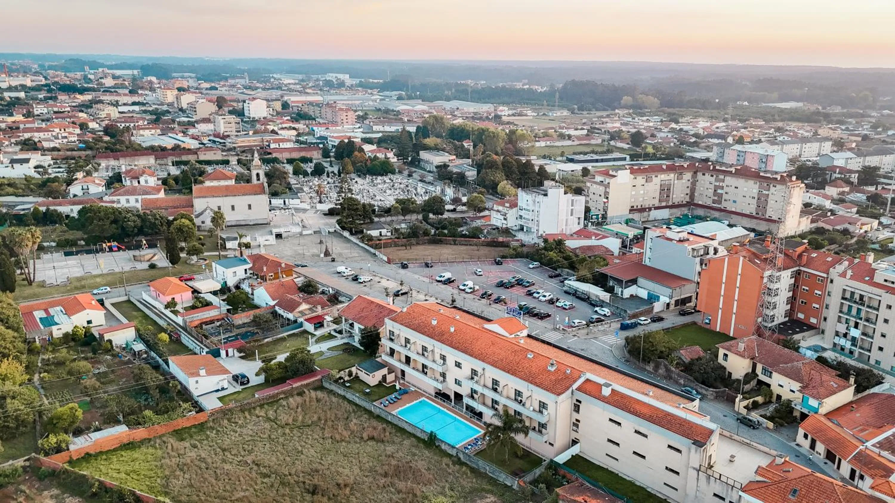 Bird's eye view in Hotel La Fontaine