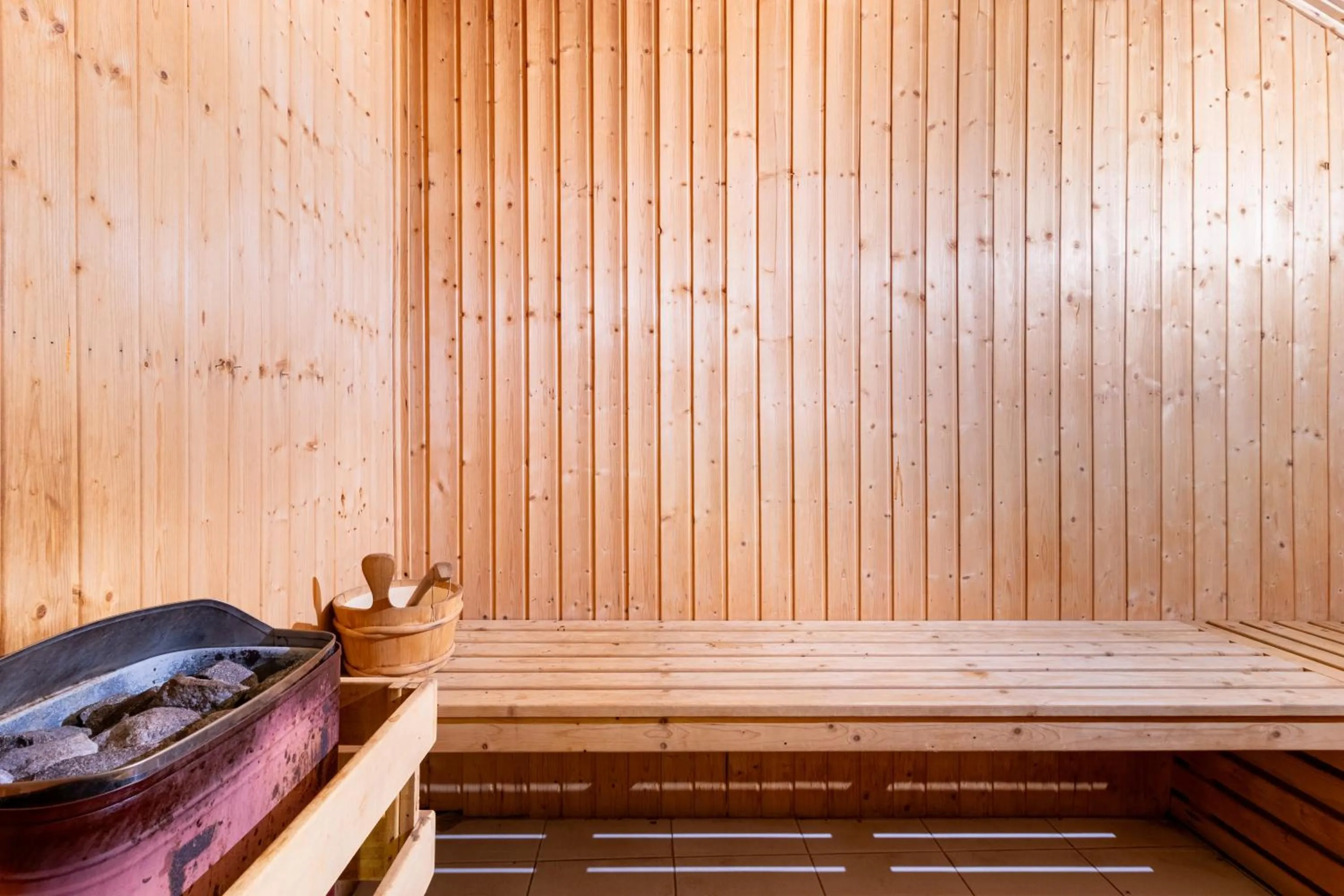 Sauna in Hotel La Fontaine