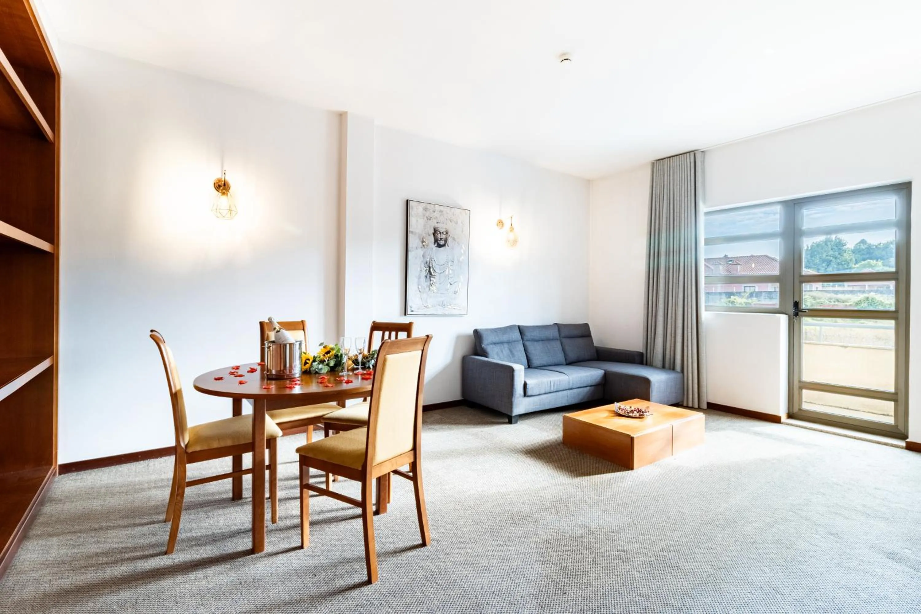 Living room in Hotel La Fontaine