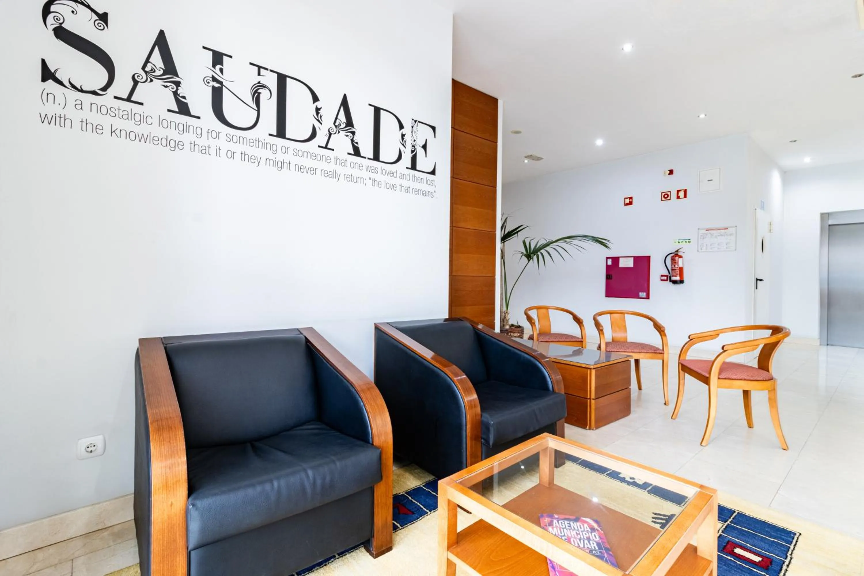 Lobby or reception in Hotel La Fontaine