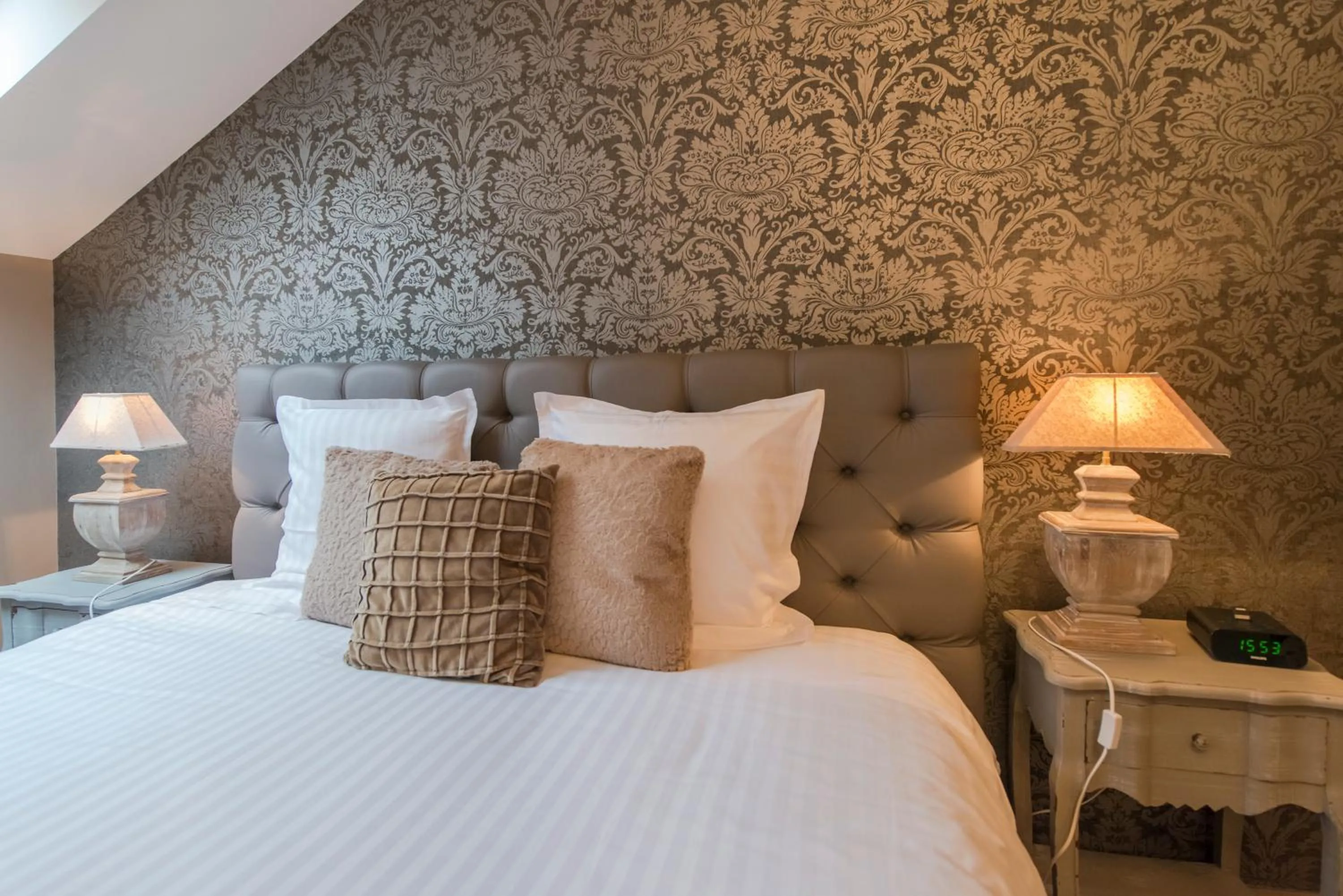 Decorative detail, Bed in Boutique Hotel Caelus VII