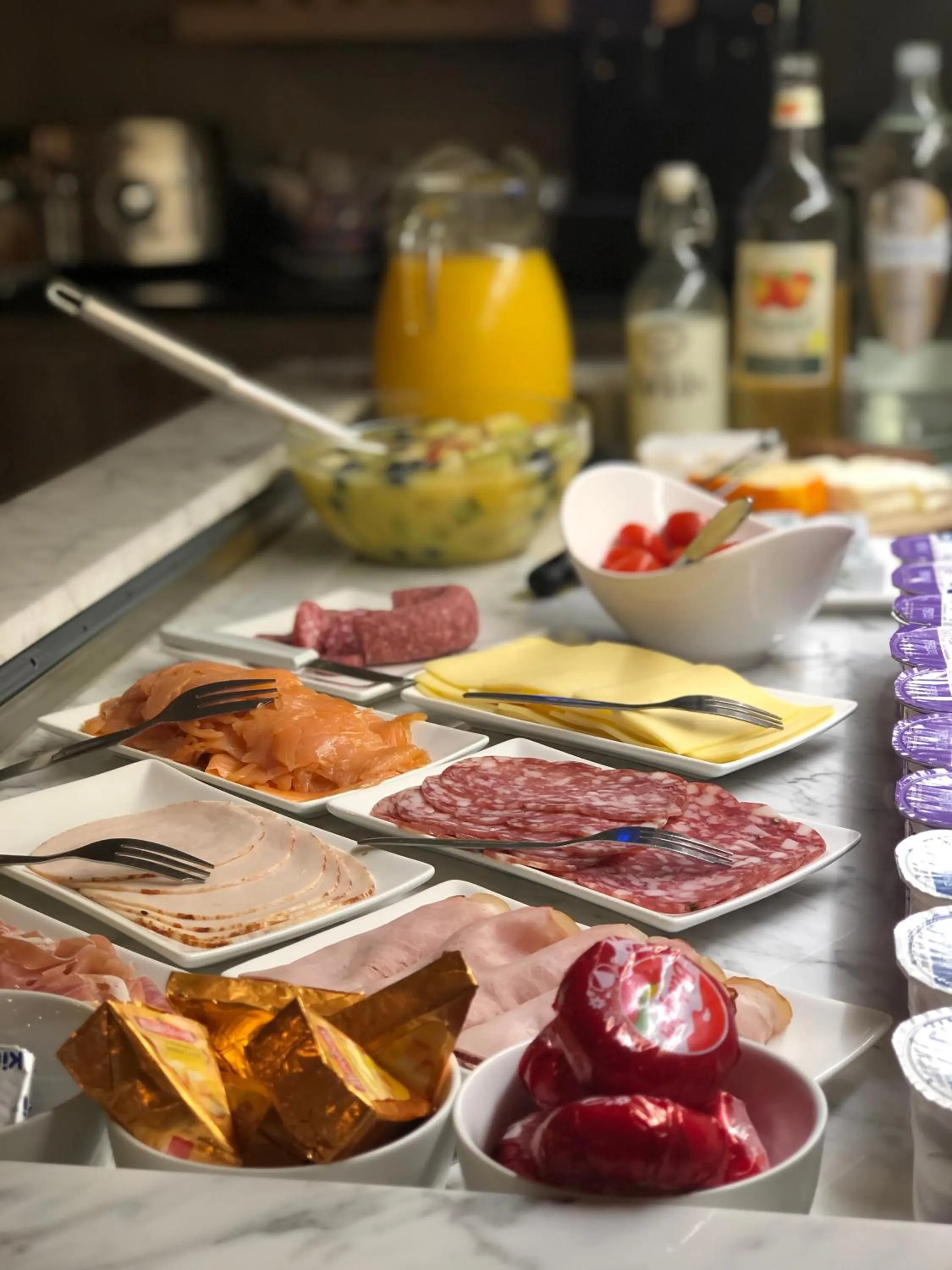 Food in Boutique Hotel Caelus VII