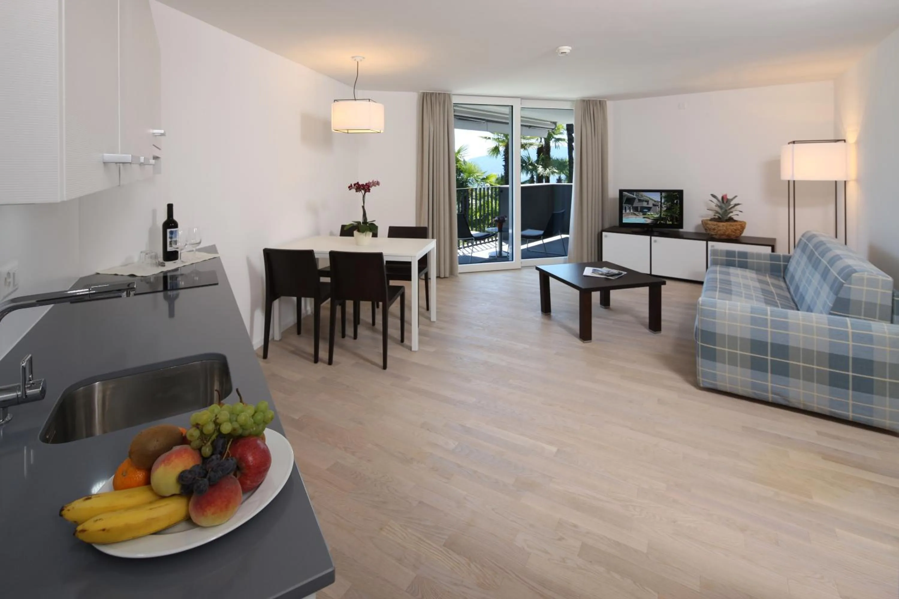 Kitchen or kitchenette in Hotel Stella SA