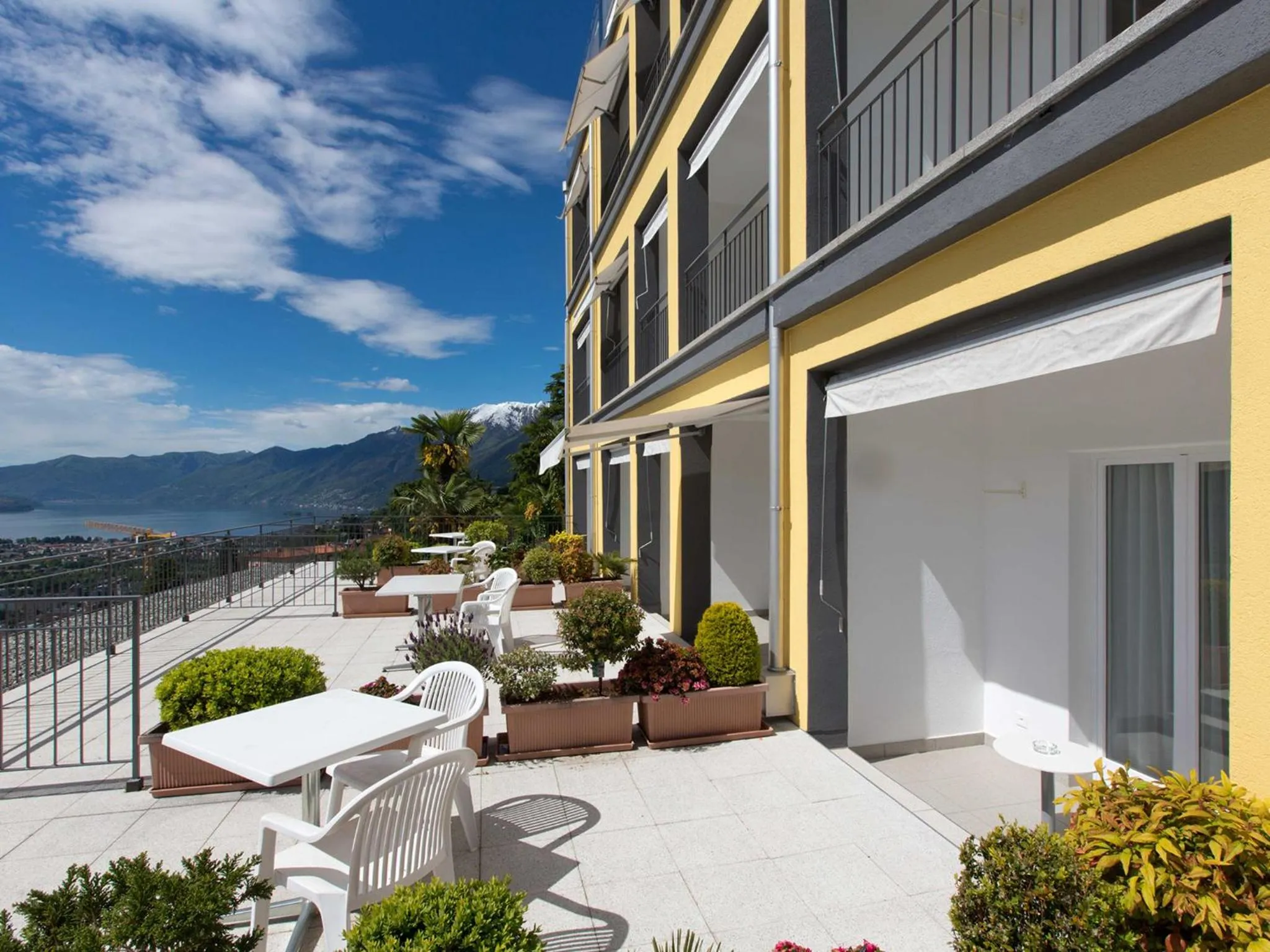 Patio in Hotel Stella SA