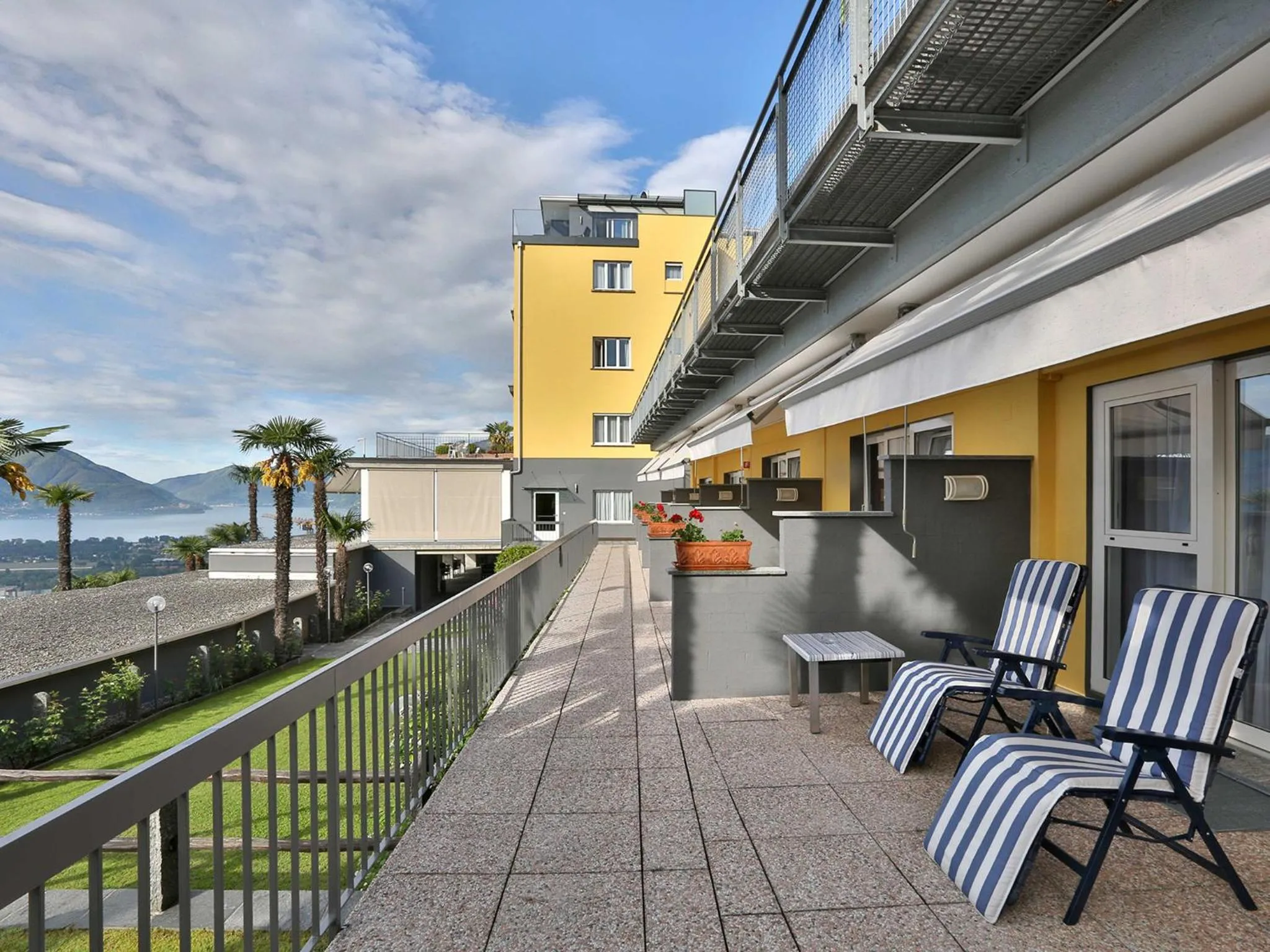 Patio in Hotel Stella SA