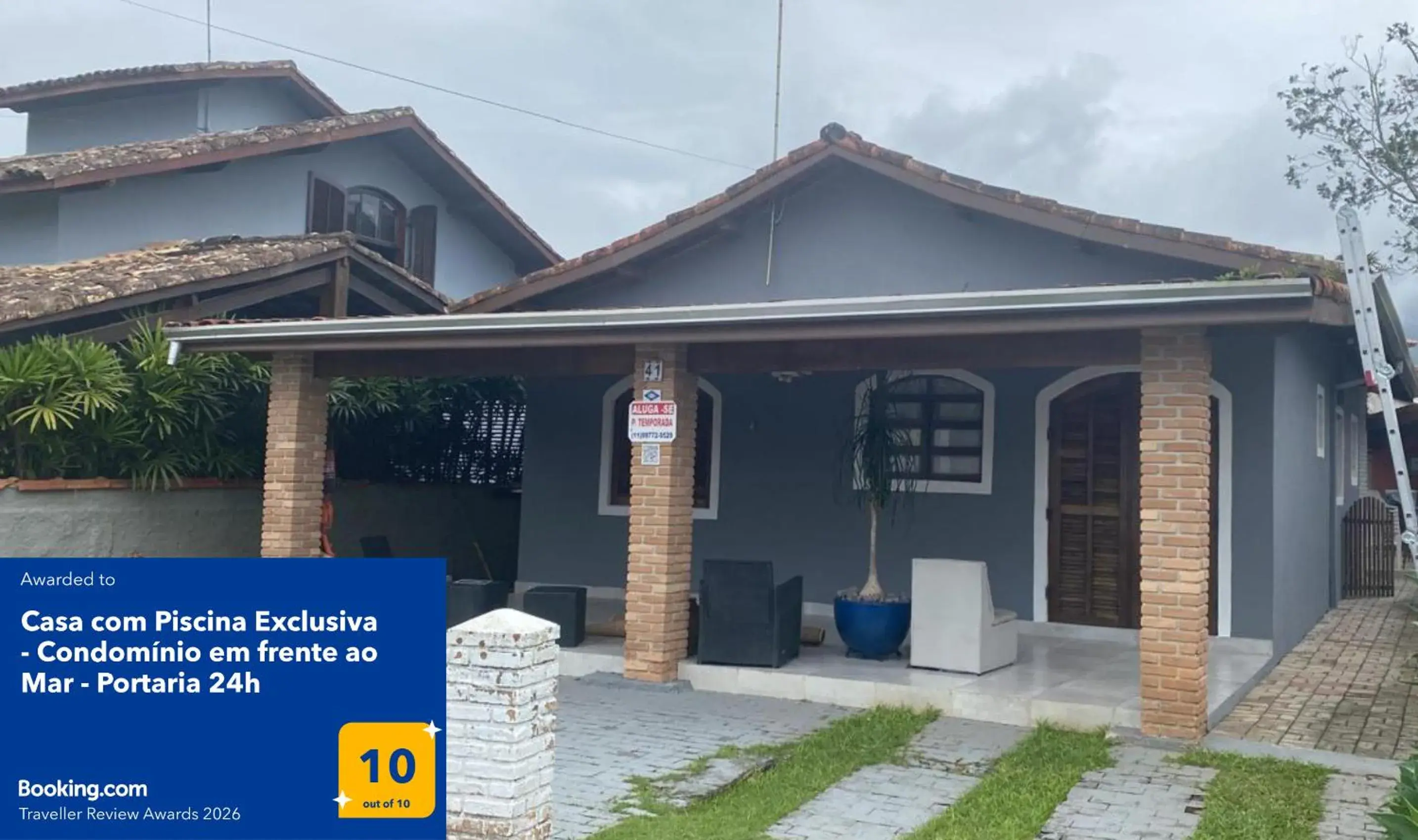 Casa com Piscina Exclusiva - Condomínio em frente ao Mar - Portaria 24h Casa com Piscina Exclusiva - Condomínio em frente ao Mar - Portaria 24h