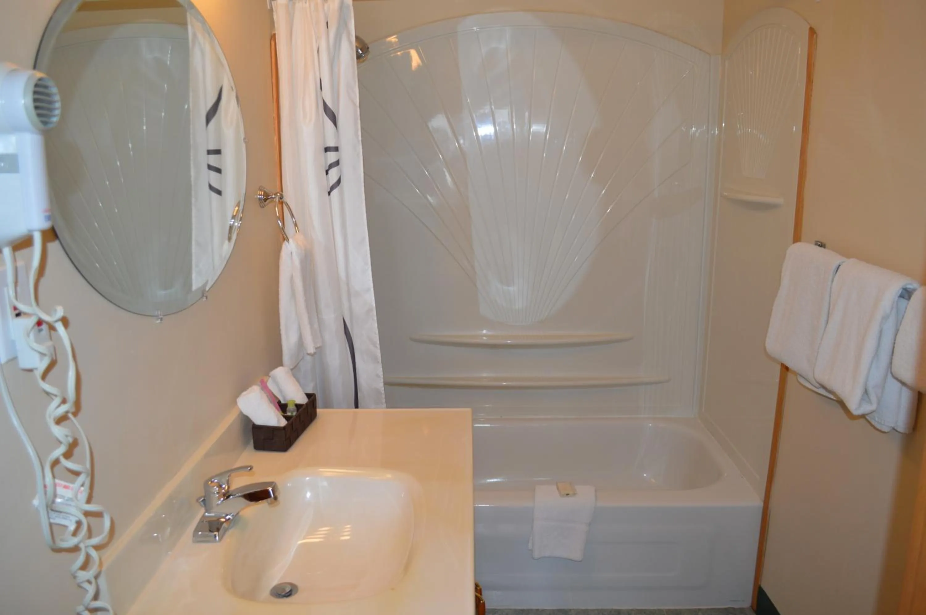 Bathroom in Motel Tyrol