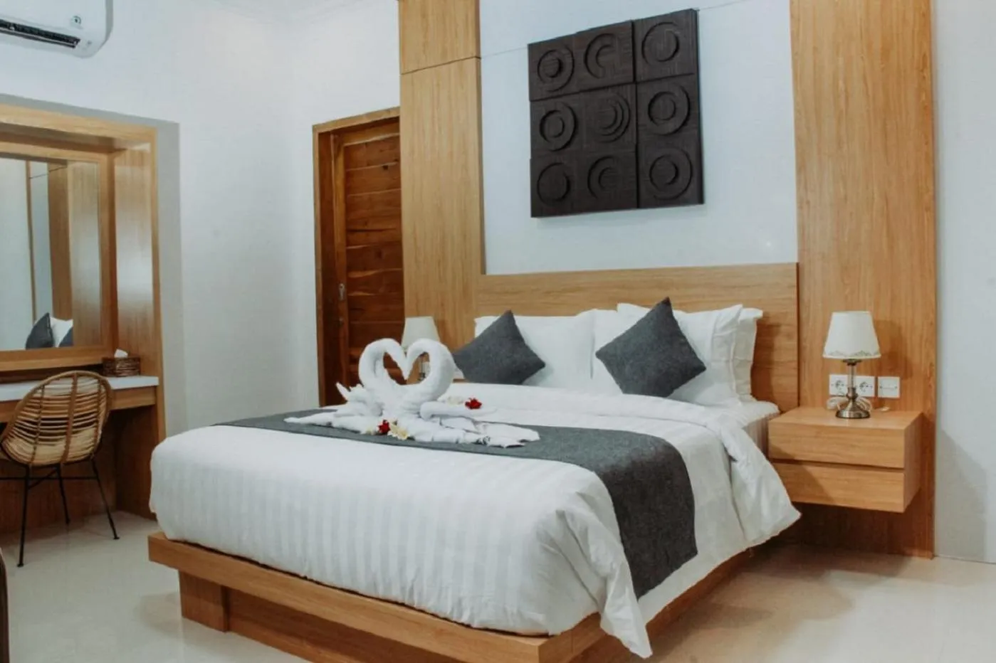 Bed in Sea Terras Suite and Luxury