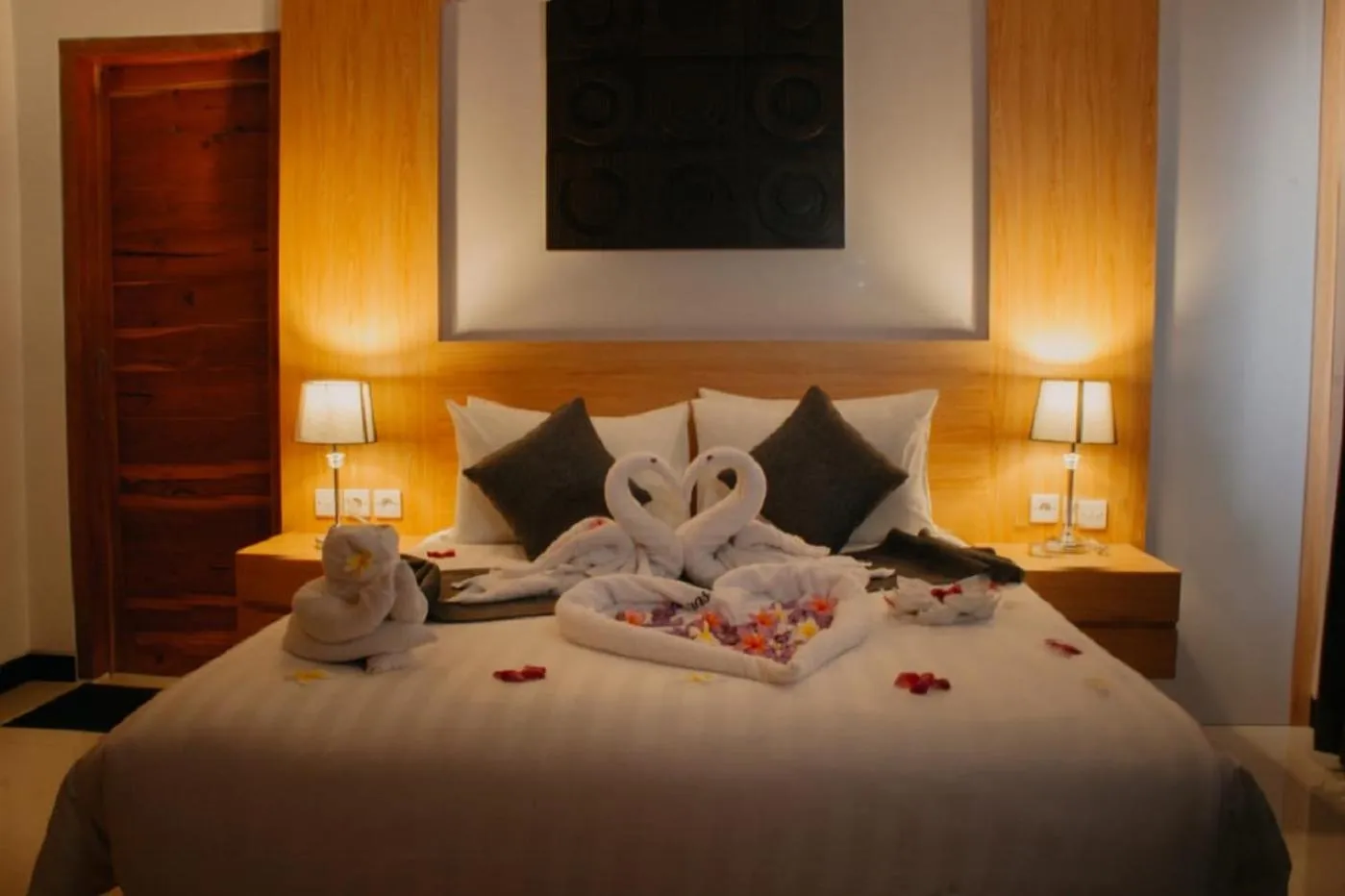 Bed in Sea Terras Suite and Luxury