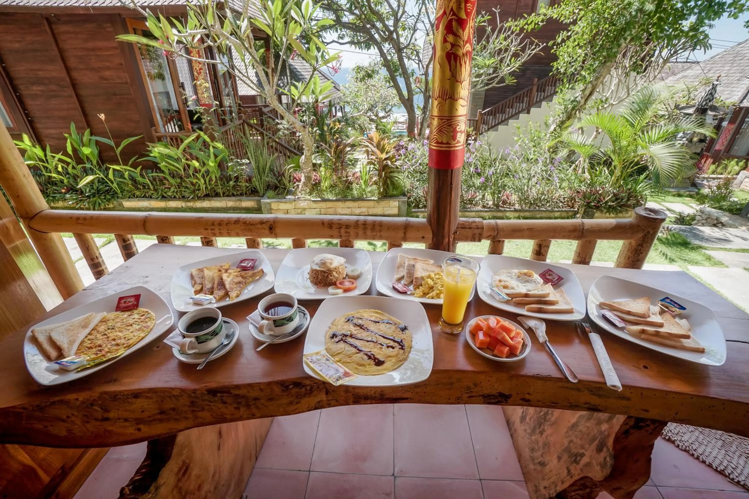 Food and drinks in Sea Terras Suite and Luxury