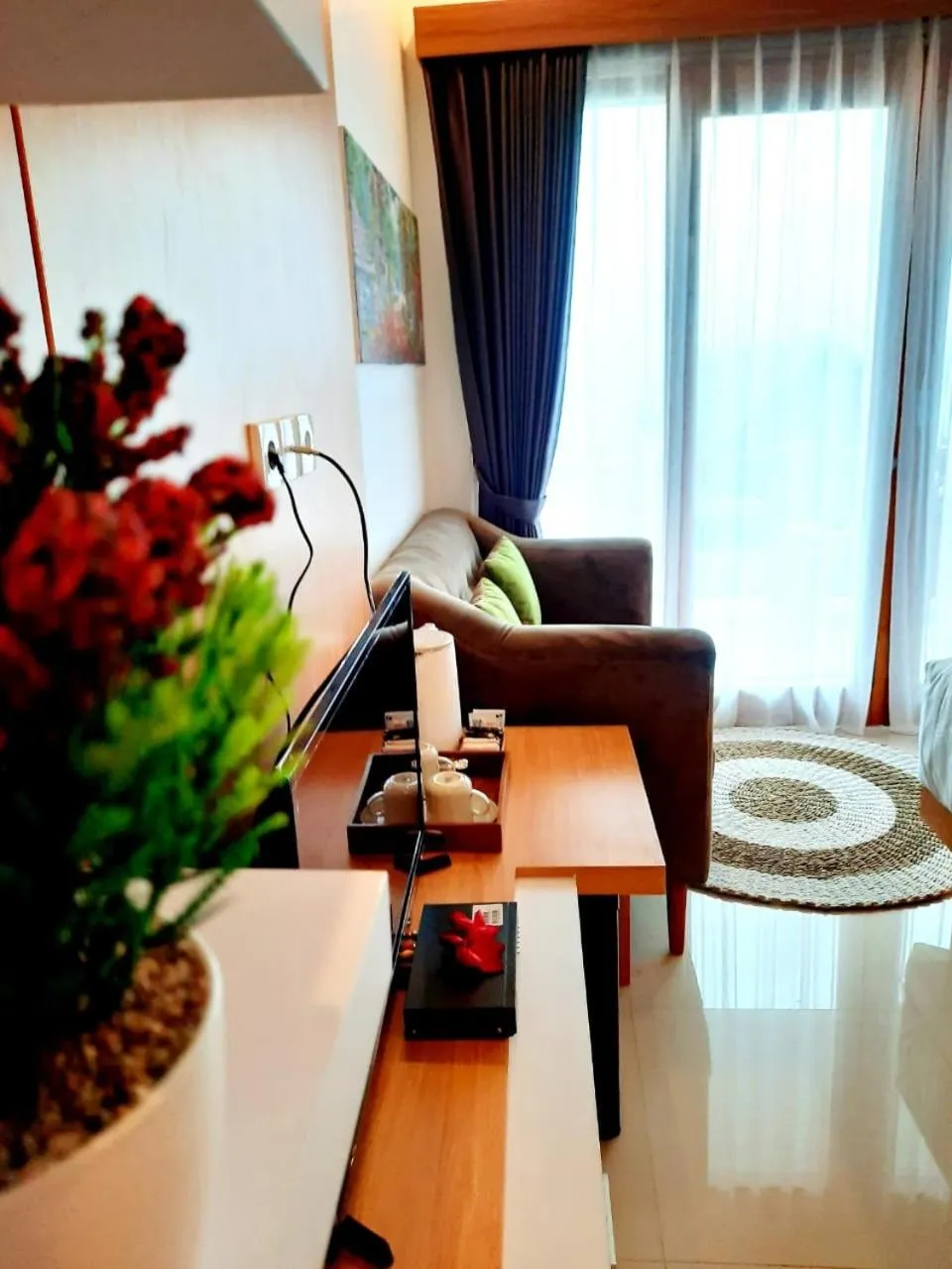 Living room in Sea Terras Suite and Luxury