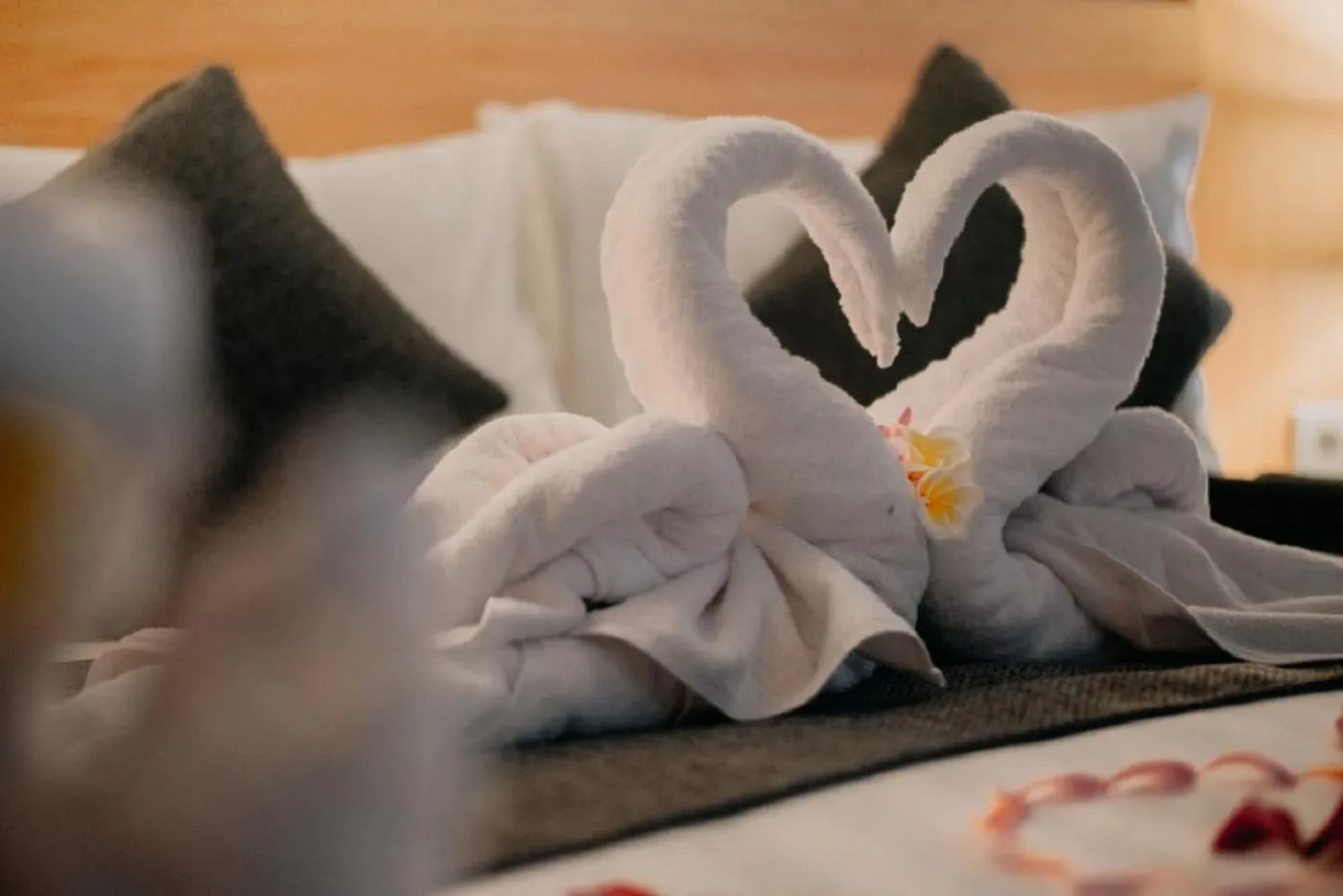 Bed in Sea Terras Suite and Luxury