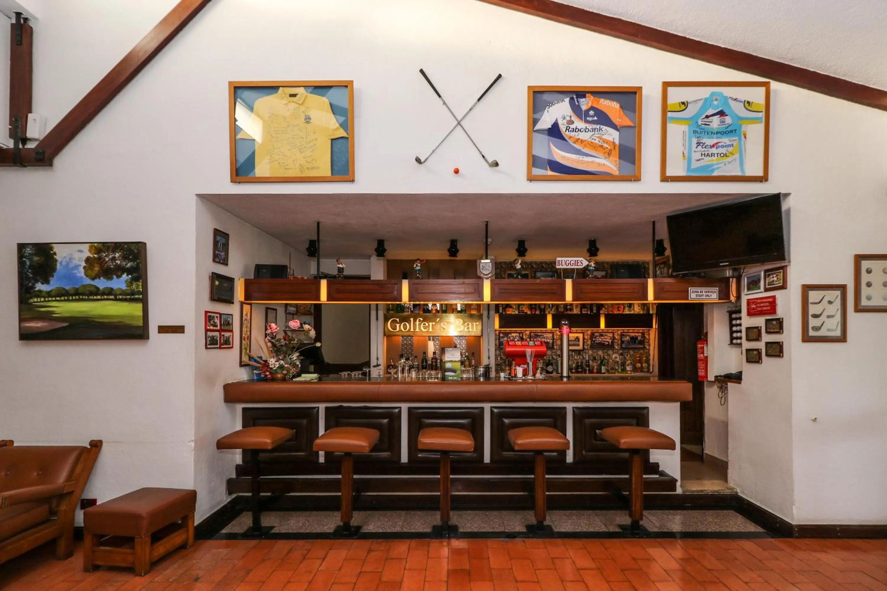 Lounge or bar in Hotel Apartamento Do Golfe