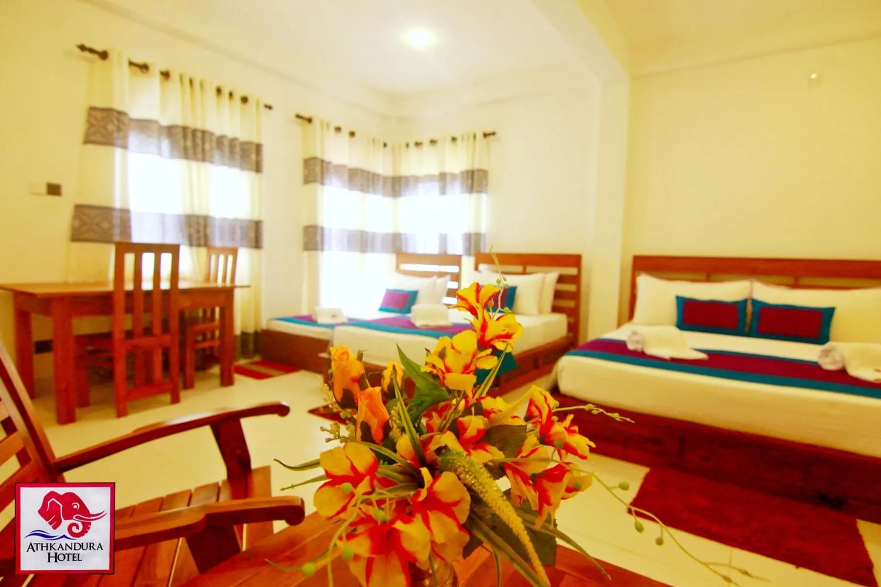 Bed in Athkandura Hotel