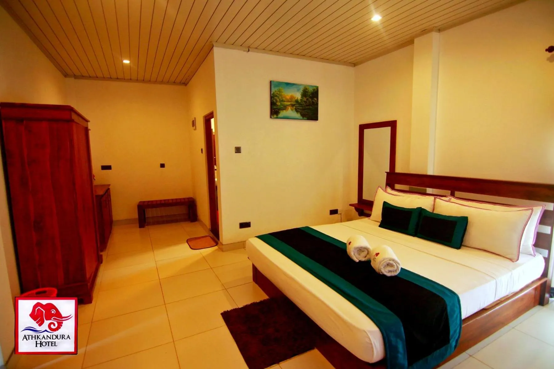 Bed in Athkandura Hotel
