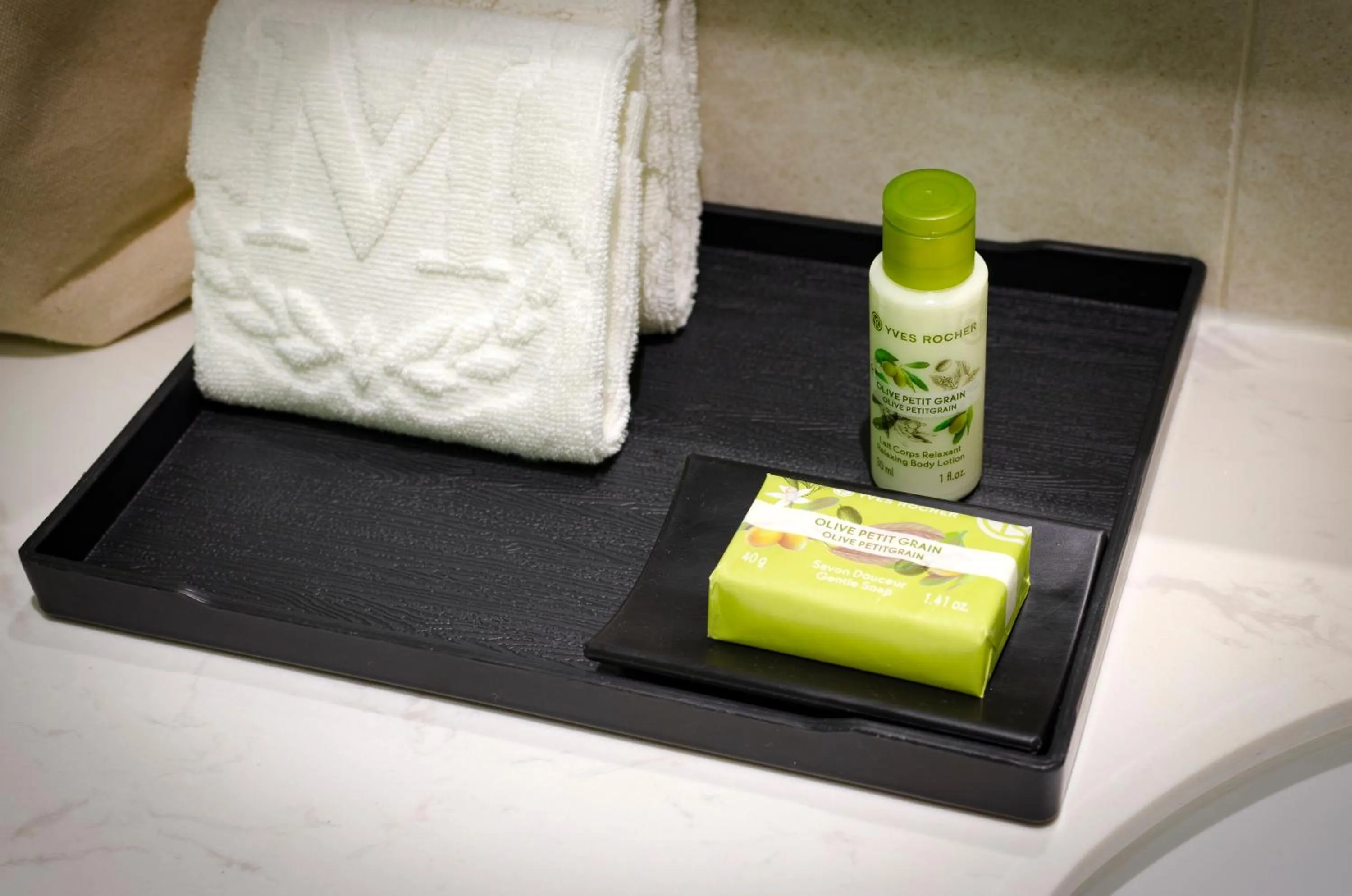 towels in The Marison Hotel