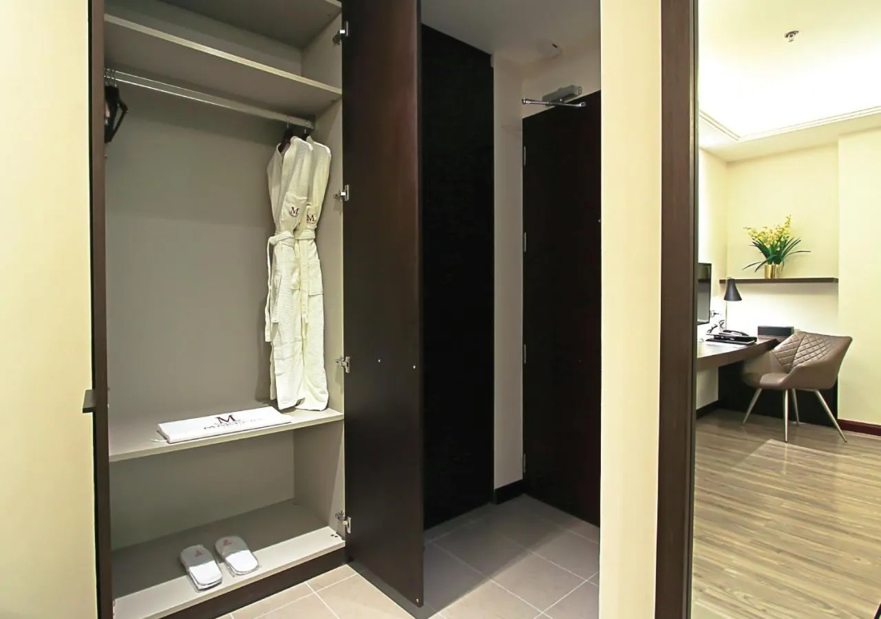 wardrobe in The Marison Hotel