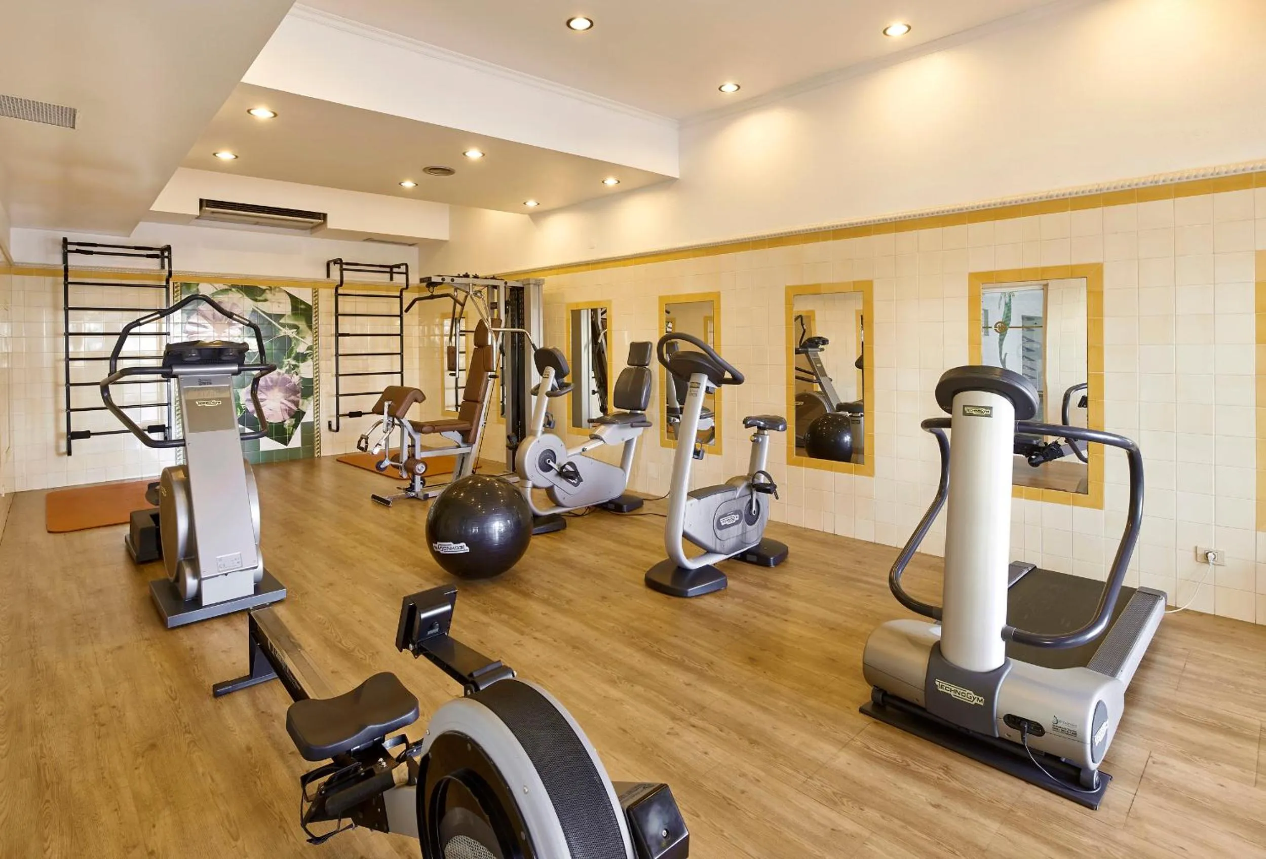 Fitness centre/facilities in Hotel Apartamento Brisa Sol