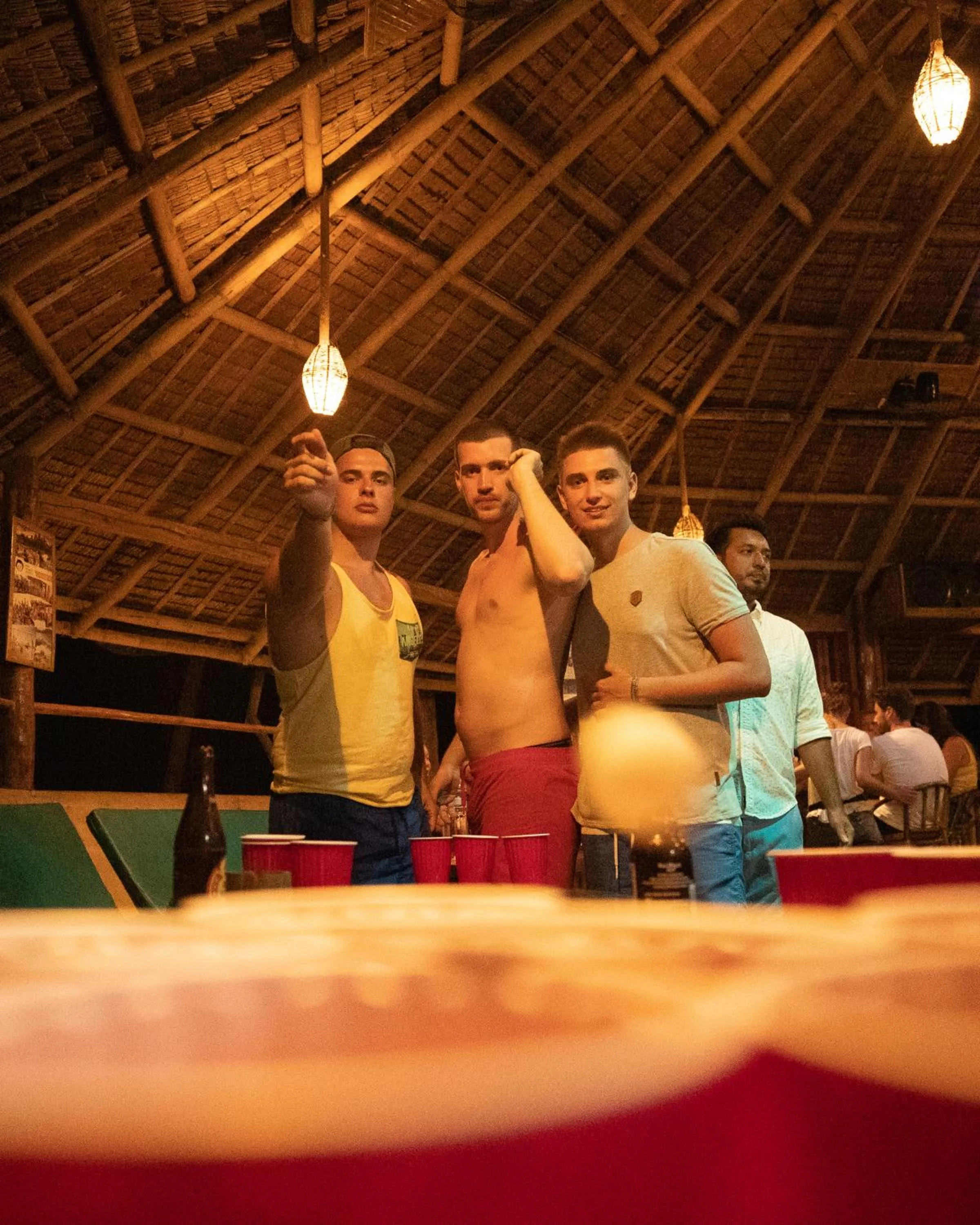 Lounge or bar in Mad Monkey Hostel Nacpan Beach