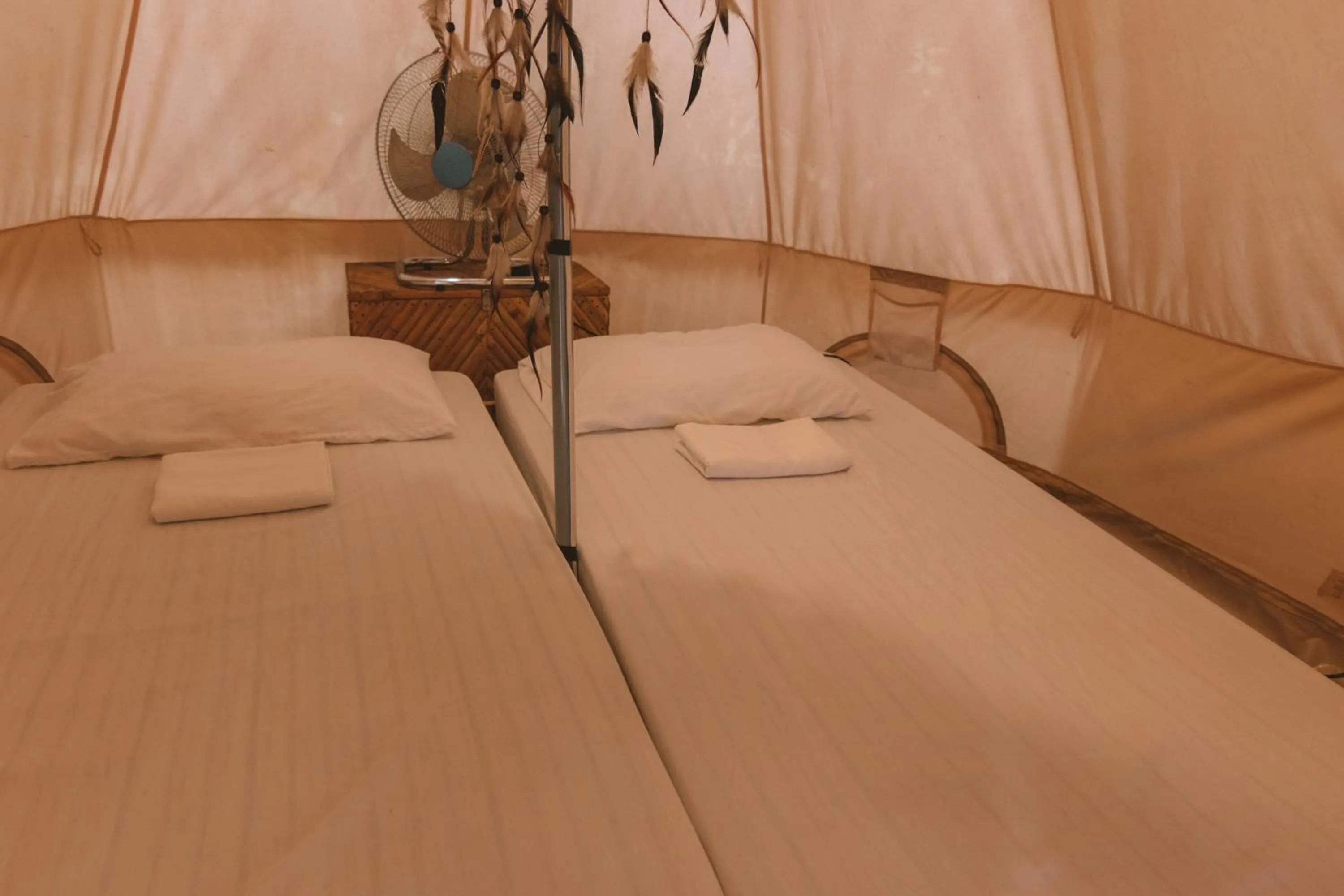 Bed in Mad Monkey Hostel Nacpan Beach