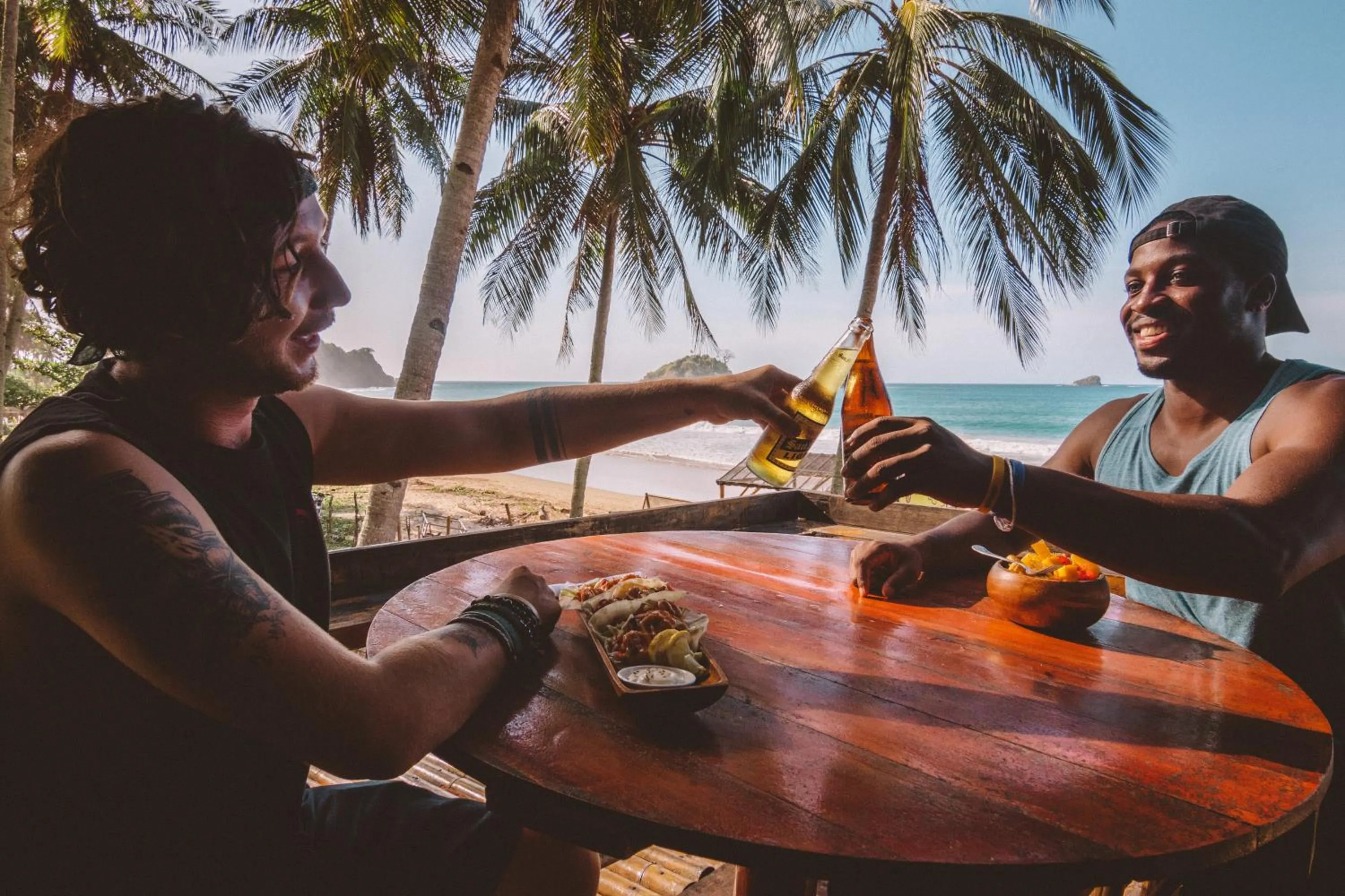 Restaurant/places to eat in Mad Monkey Hostel Nacpan Beach