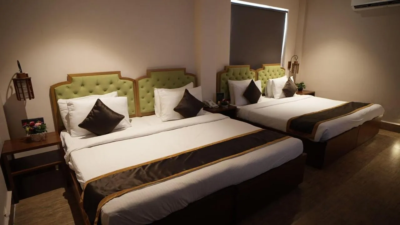 Bed in Kushal Palli Resorts- A unit of PearlTree Hotels & Resorts