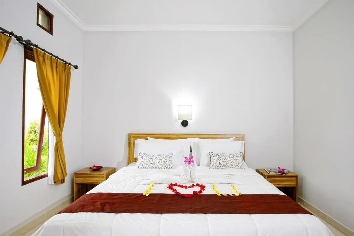 Bed in Tanjung Sari Inn