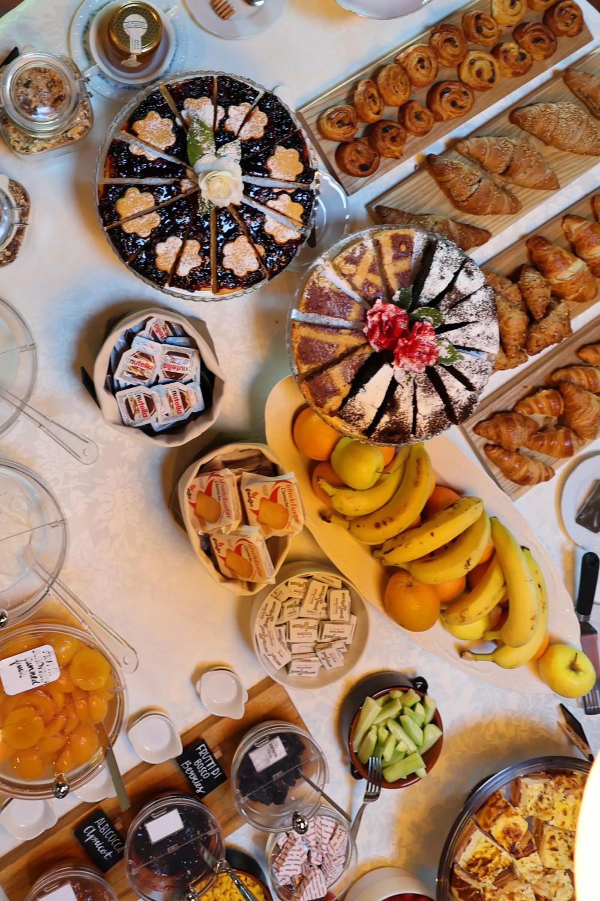 Food in Ca' Bianca Tuscany Relais