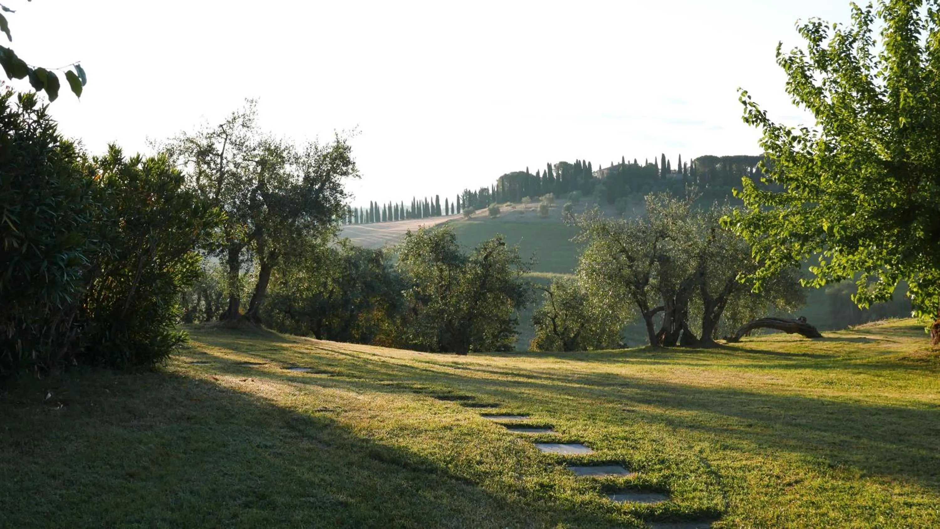 Natural landscape in Ca' Bianca Tuscany Relais