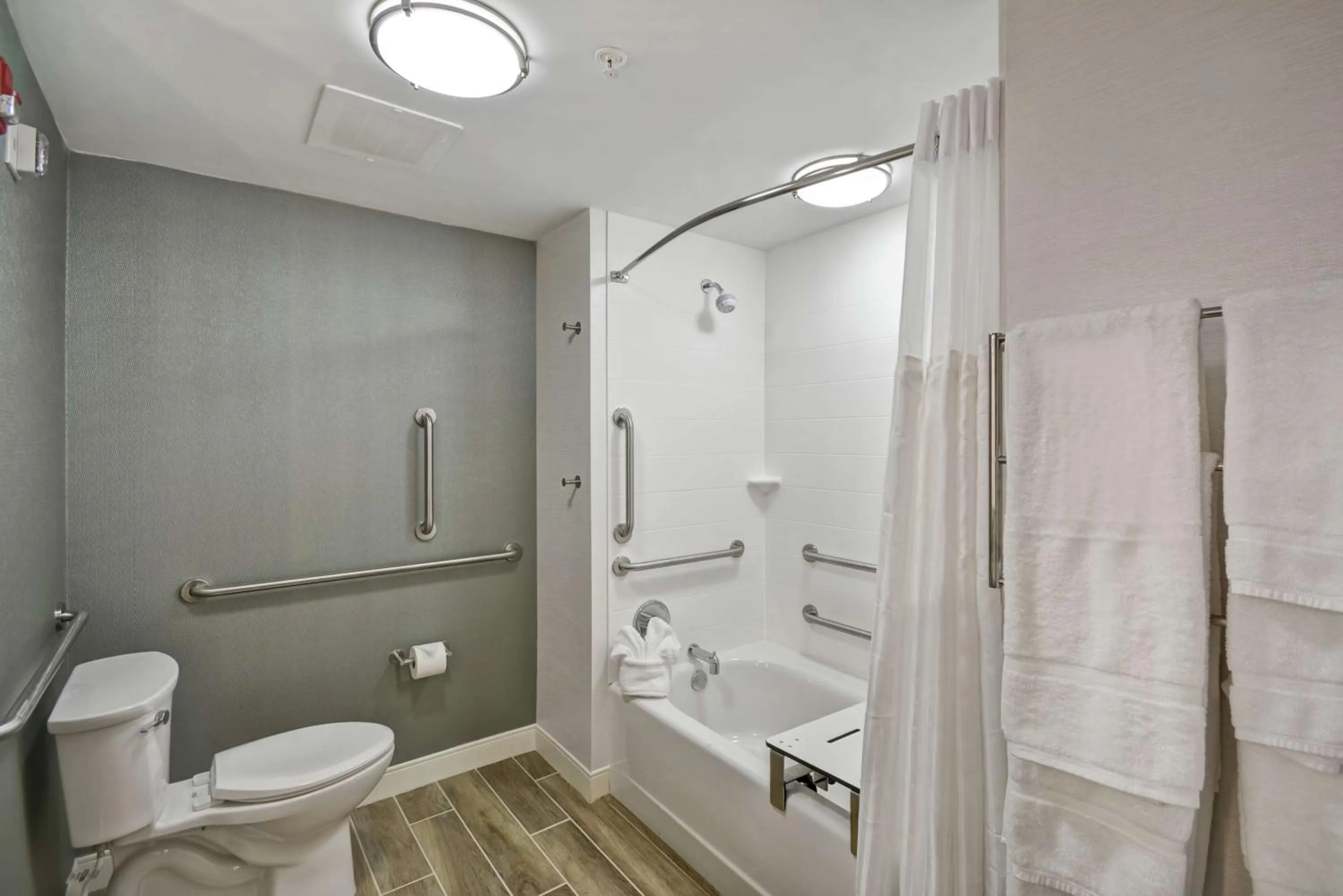 Toilet in Hilton Garden Inn Gastonia