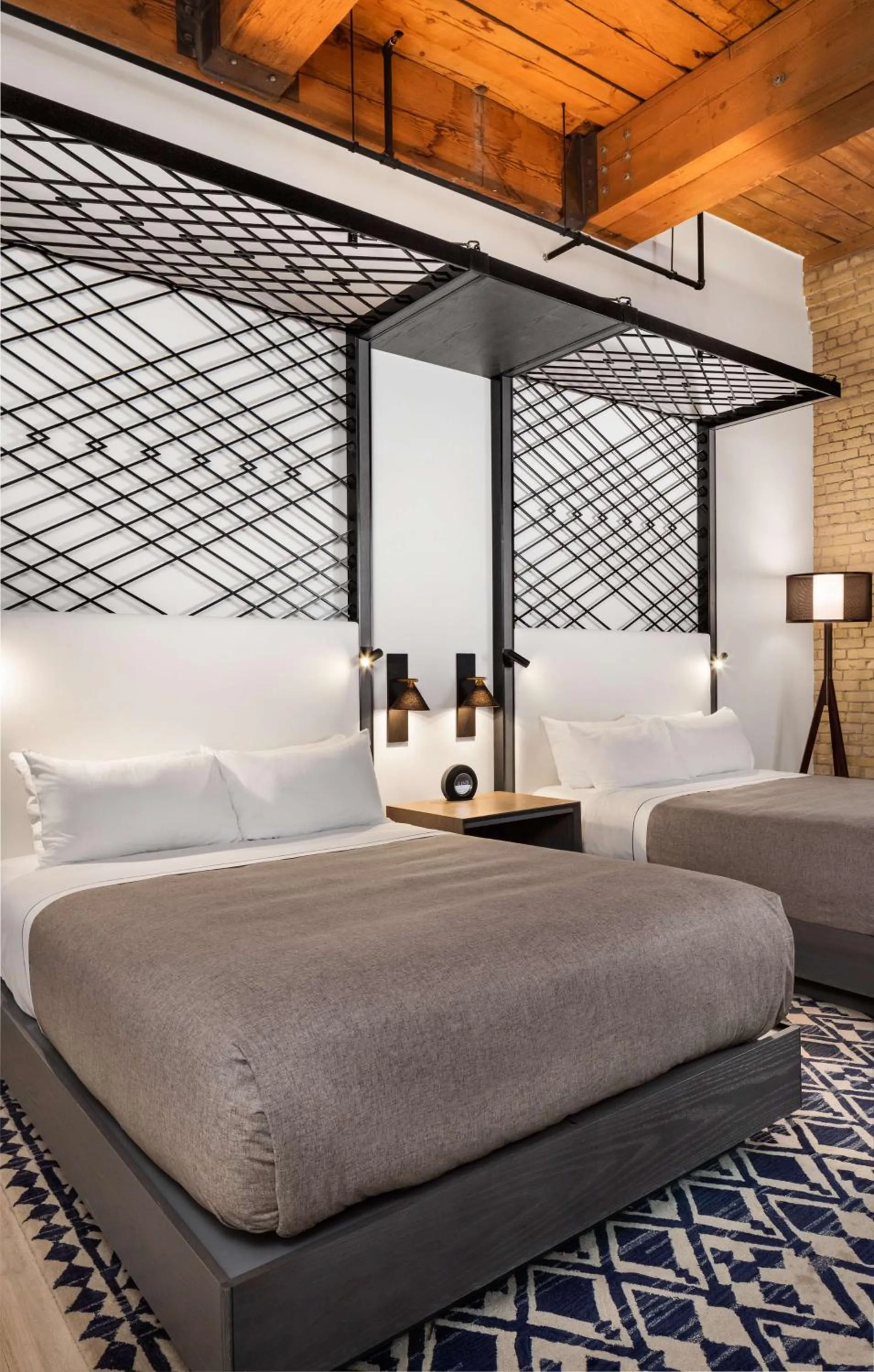 Bed in Canopy by Hilton Minneapolis Mill District