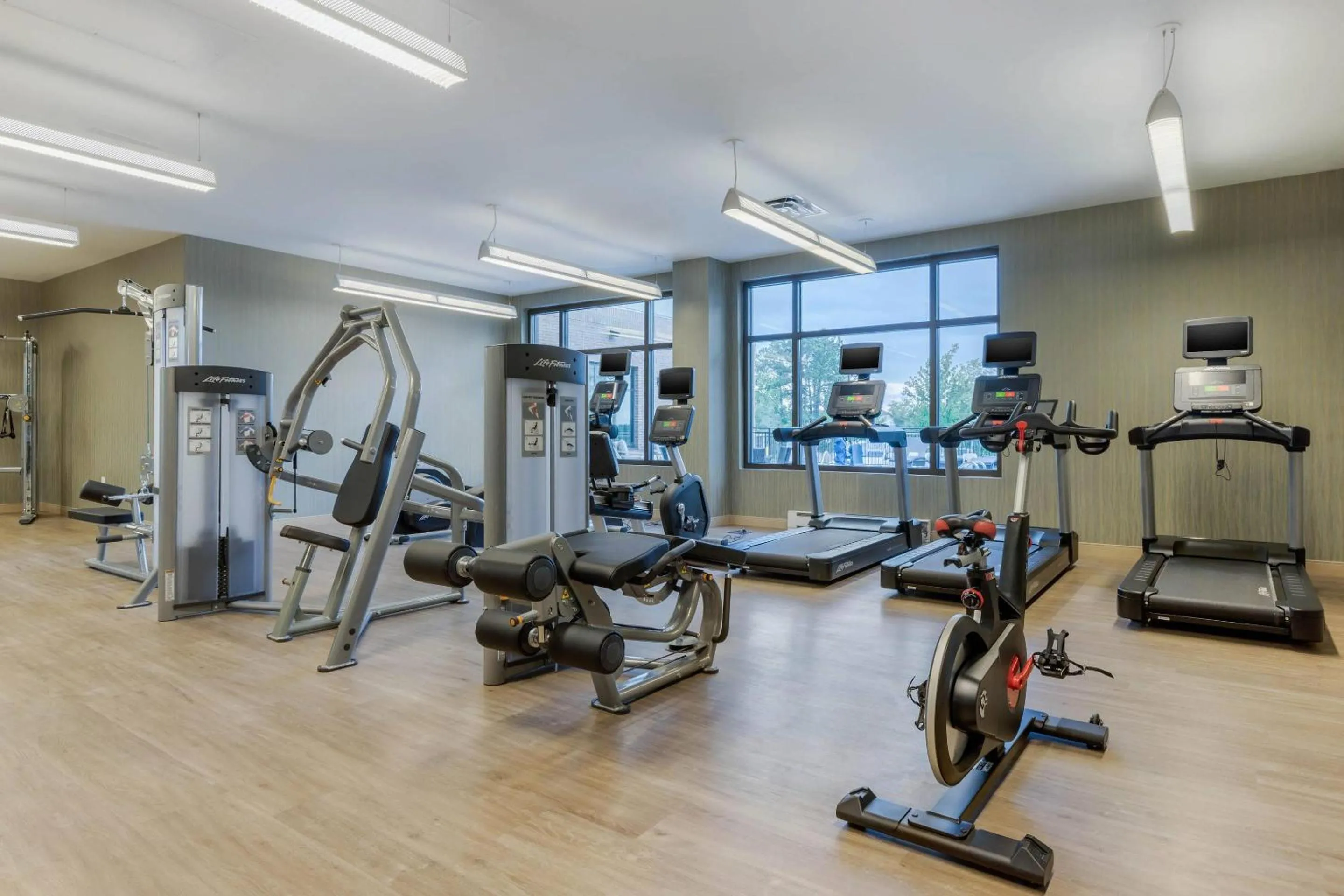 Fitness centre/facilities in Cambria Hotel Charleston Riverview