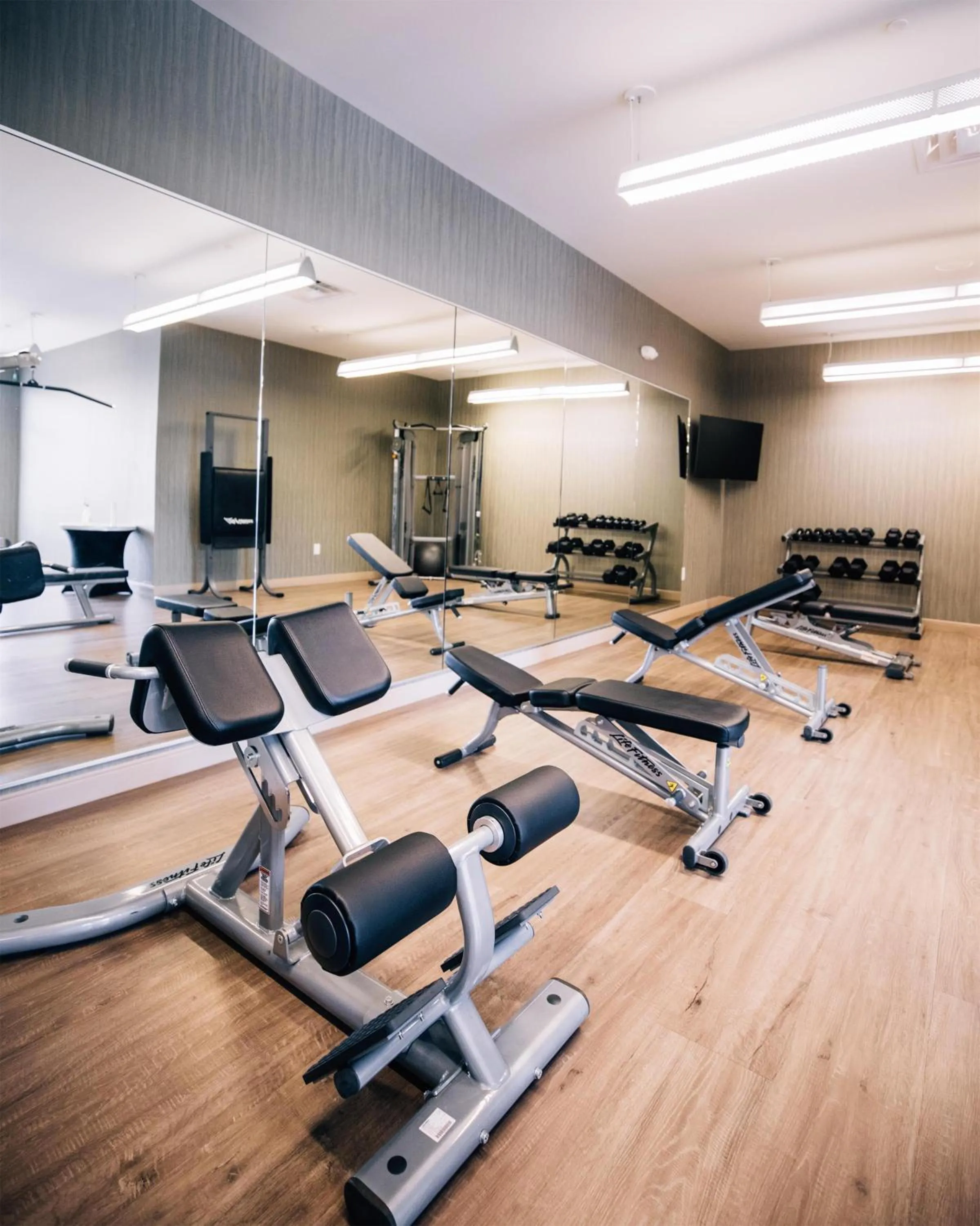Fitness centre/facilities in DoubleTree by Hilton Charleston Riverview