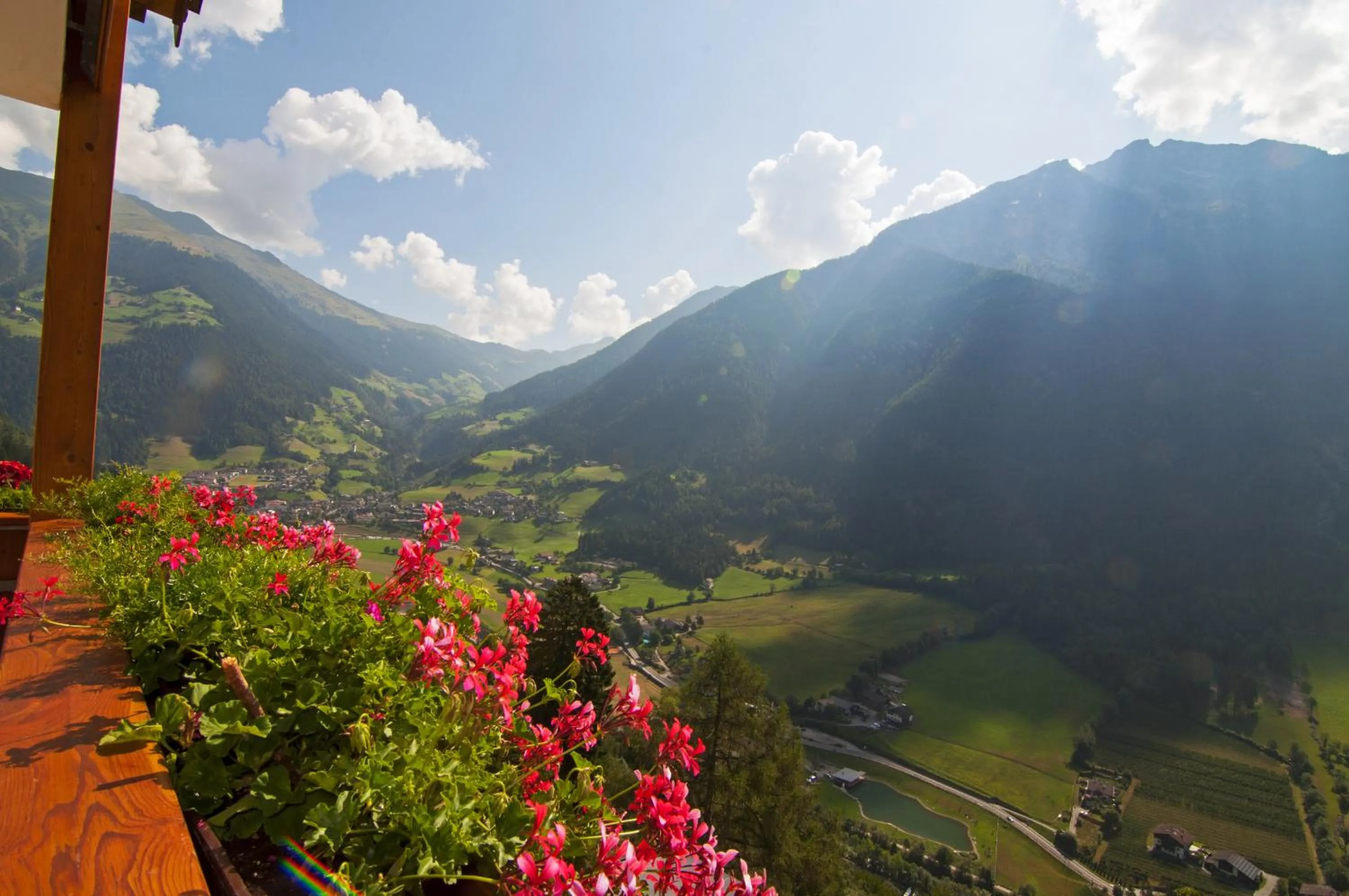 Balcony/Terrace in Gasthaus Jaufenblick