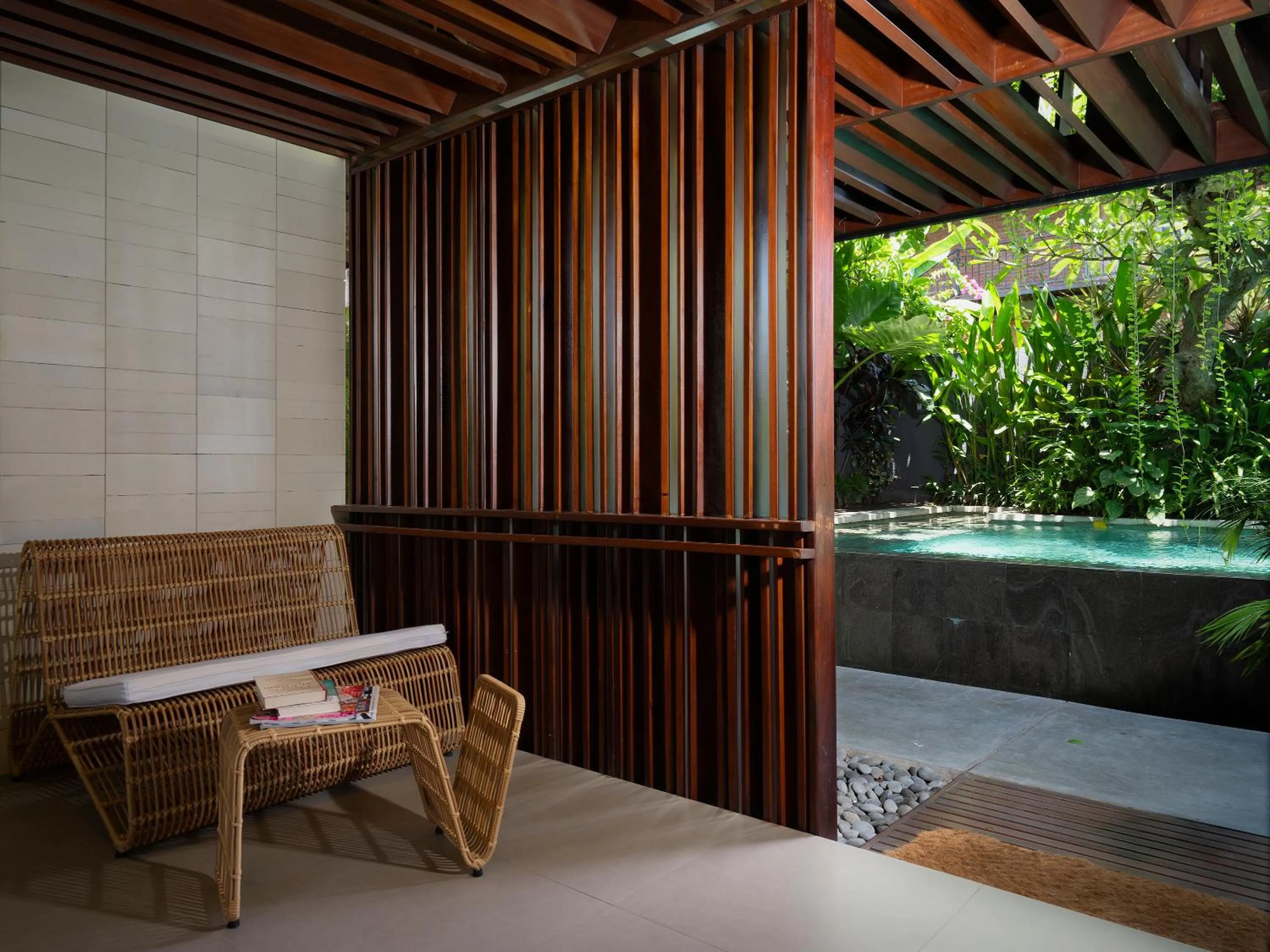 Balcony/Terrace in The Kemilau Hotel & Villa Canggu Bali