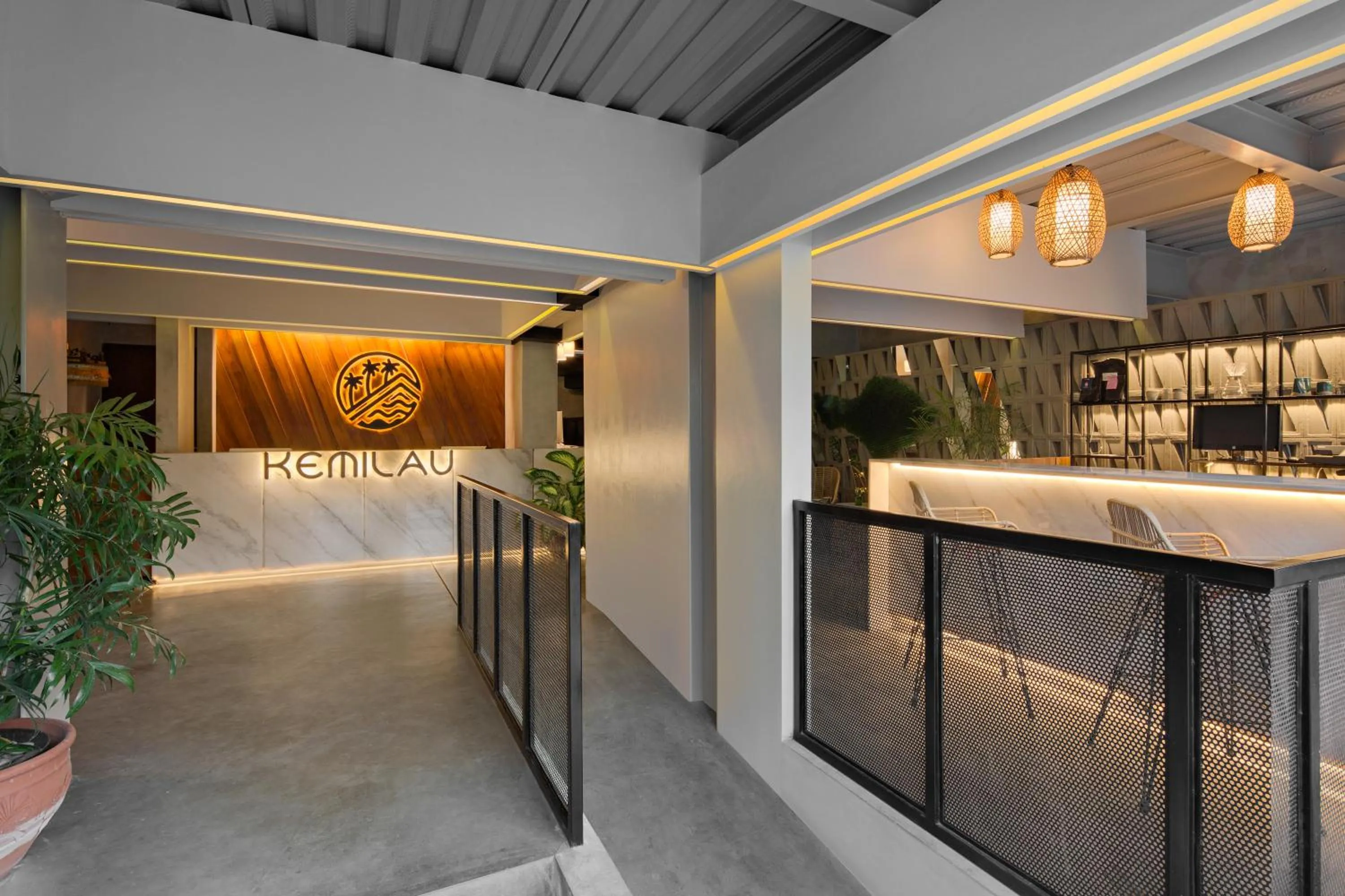 Lobby or reception in The Kemilau Hotel & Villa Canggu Bali