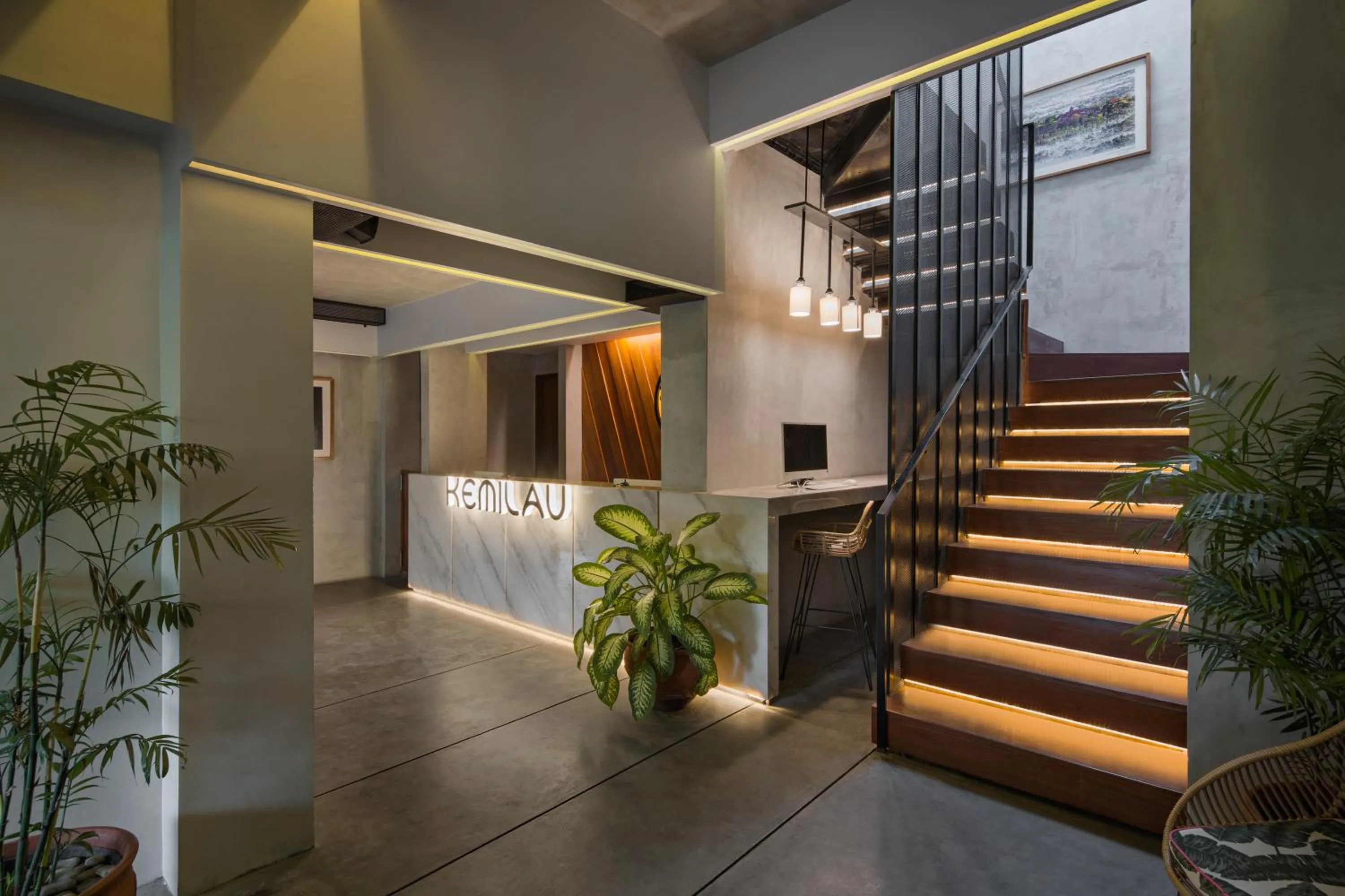 Lobby or reception in The Kemilau Hotel & Villa Canggu Bali