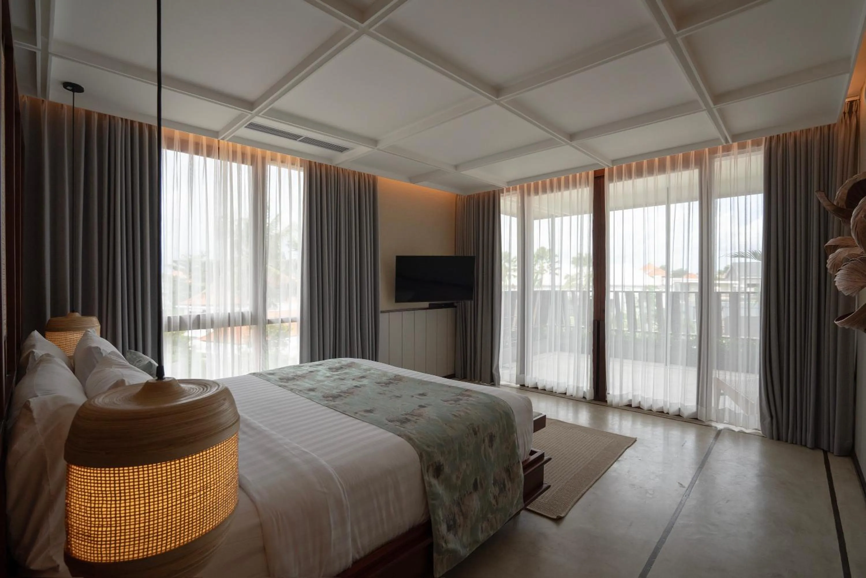 Bedroom, Bed in The Kemilau Hotel & Villa Canggu Bali