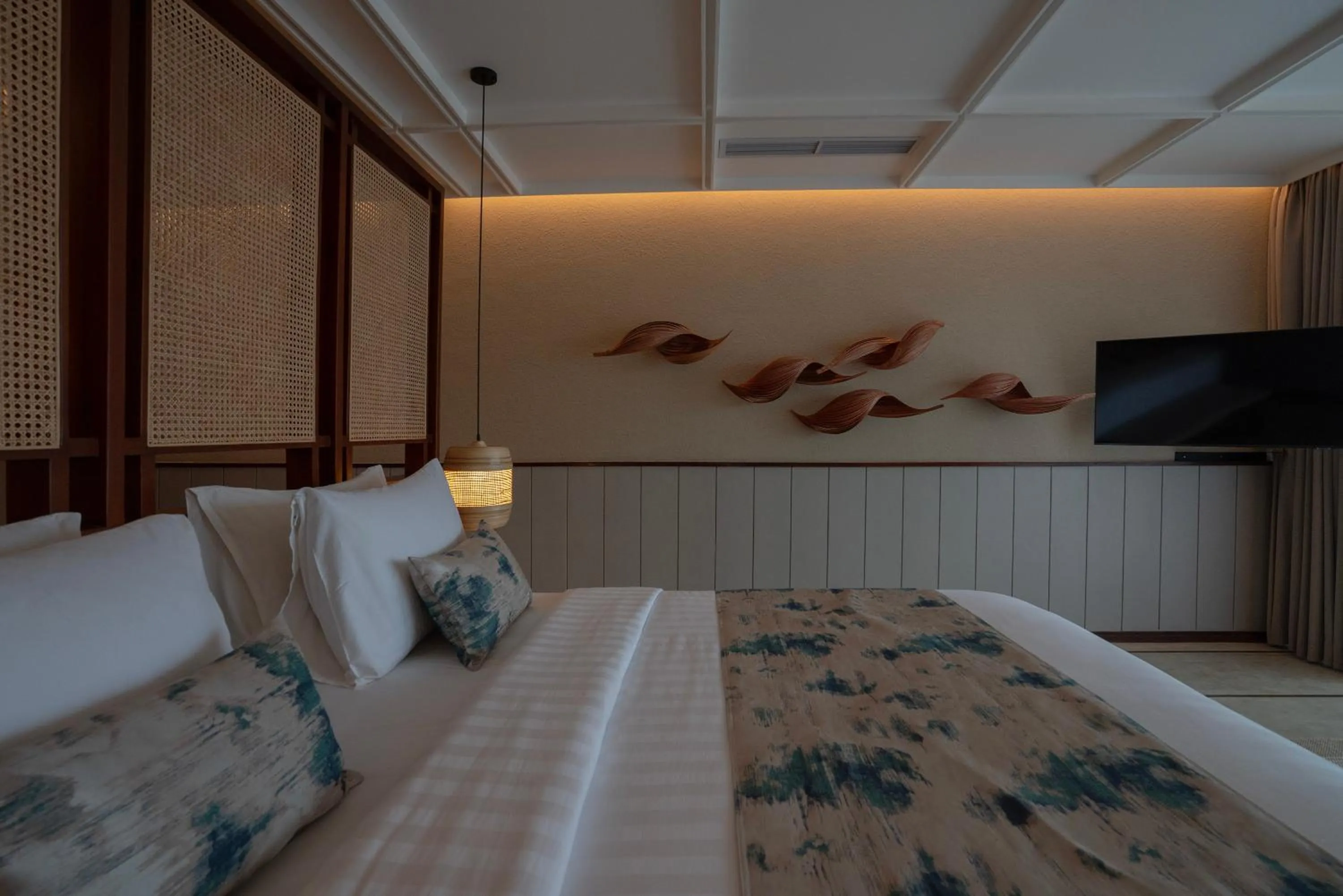 Bedroom, Bed in The Kemilau Hotel & Villa Canggu Bali