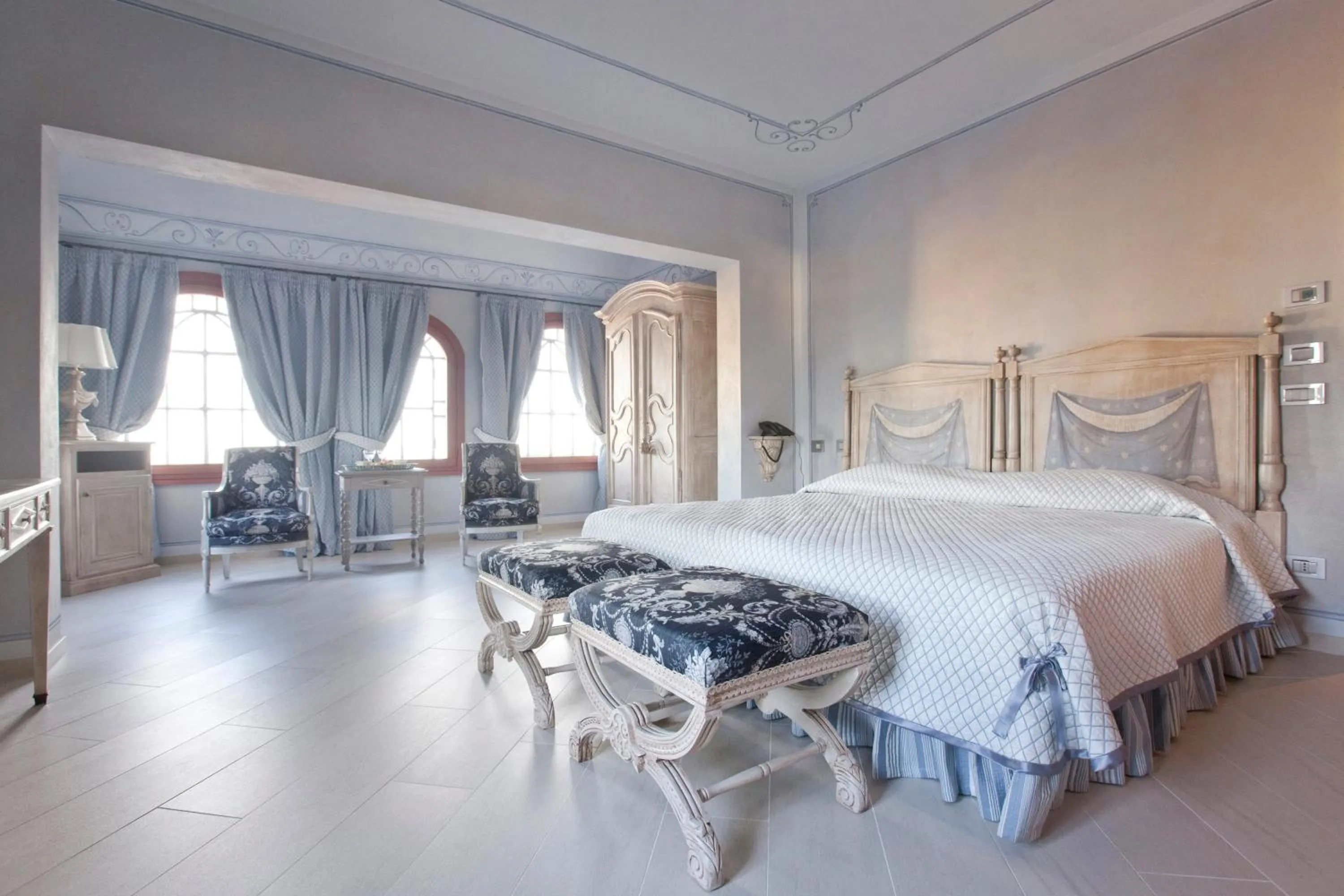 Bed in Relais Villa Prato