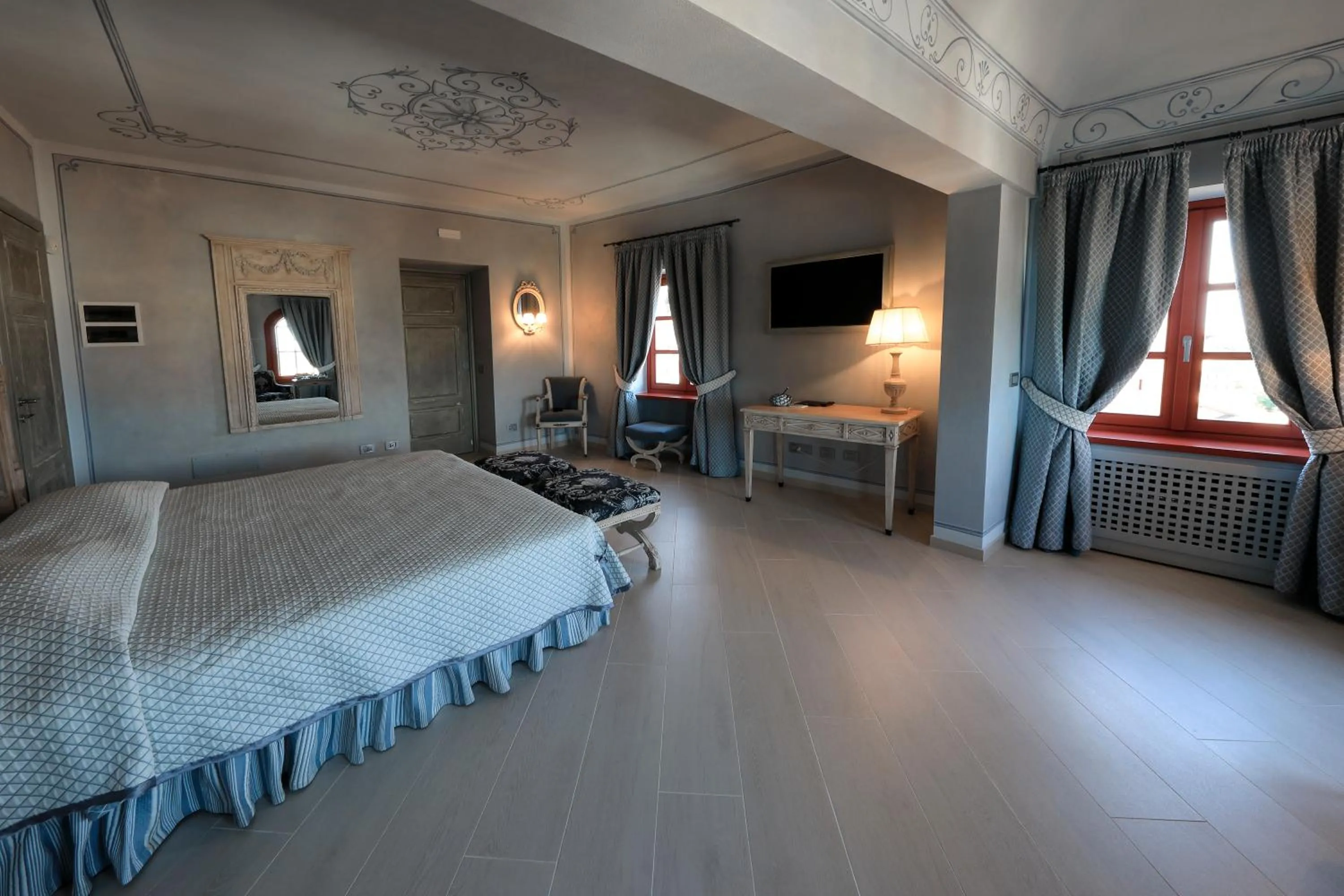 Bed in Relais Villa Prato