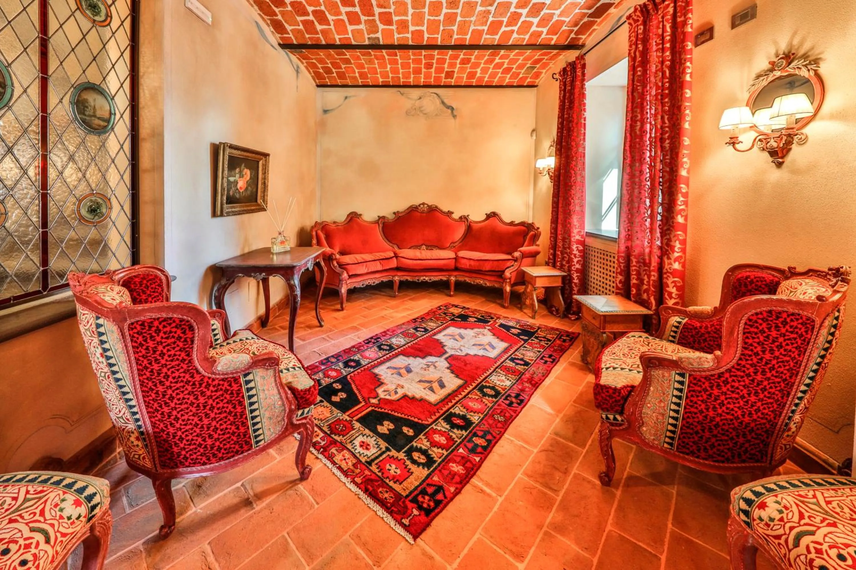 Lobby or reception in Relais Villa Prato