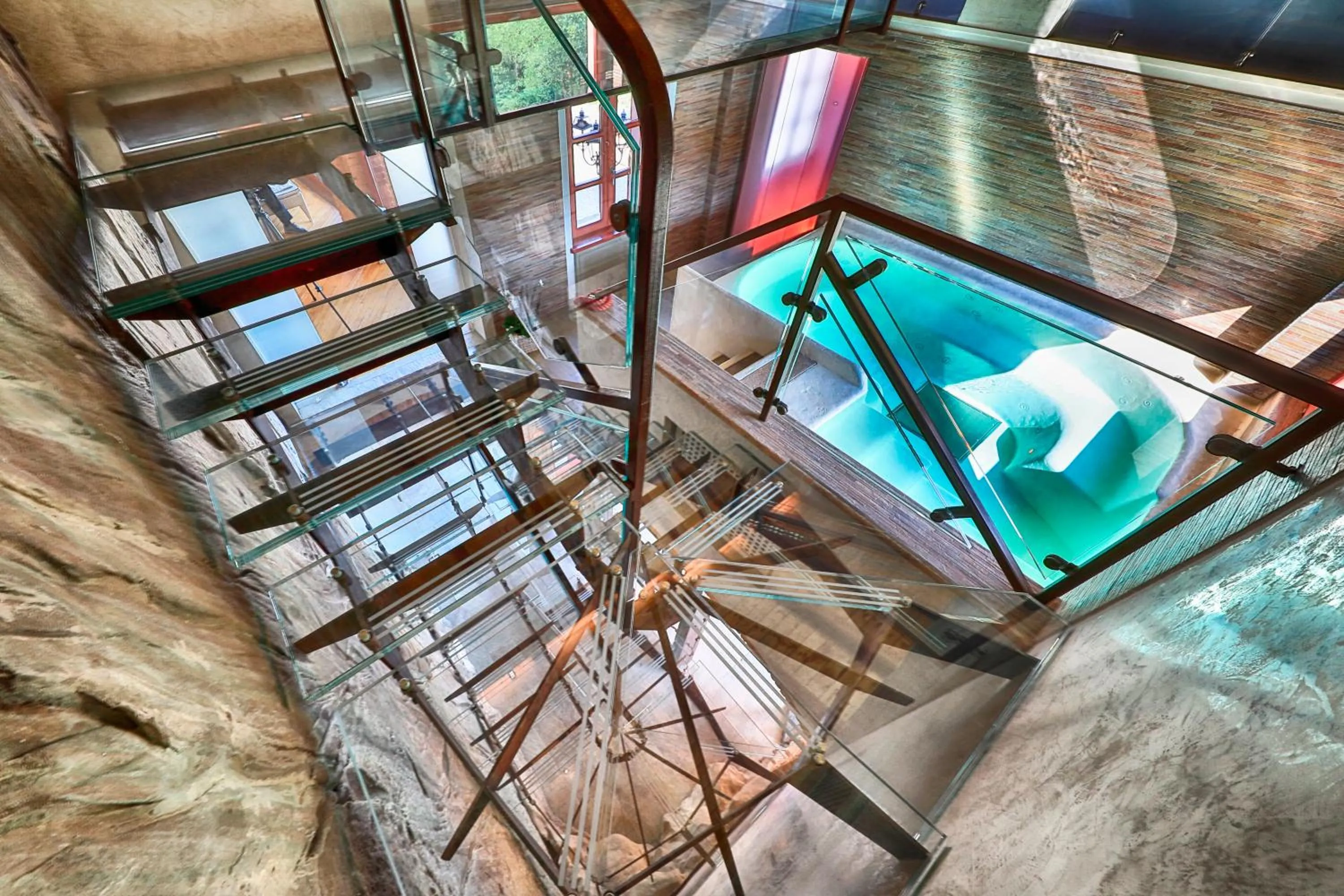 Hot Tub in Relais Villa Prato