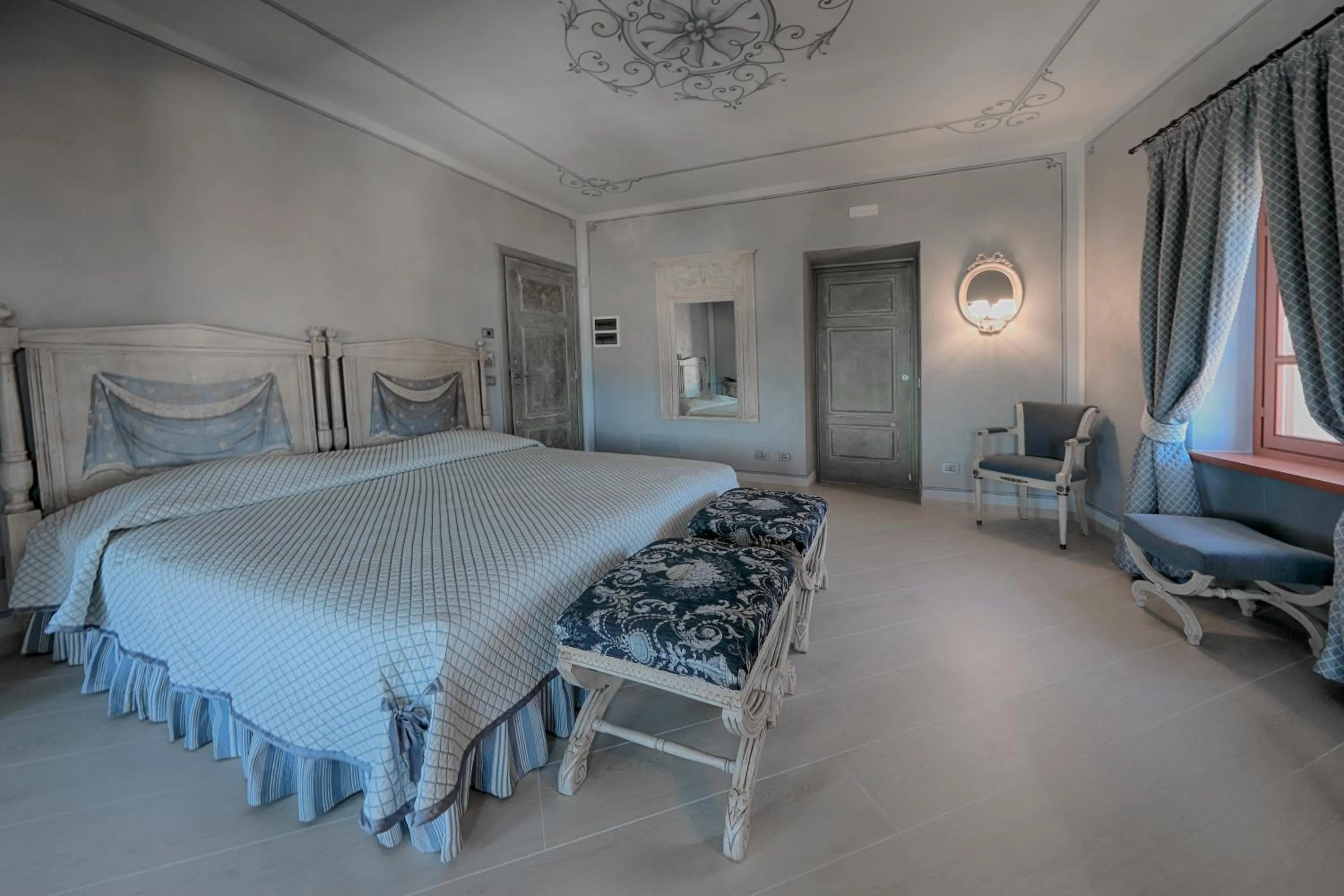 Bed in Relais Villa Prato